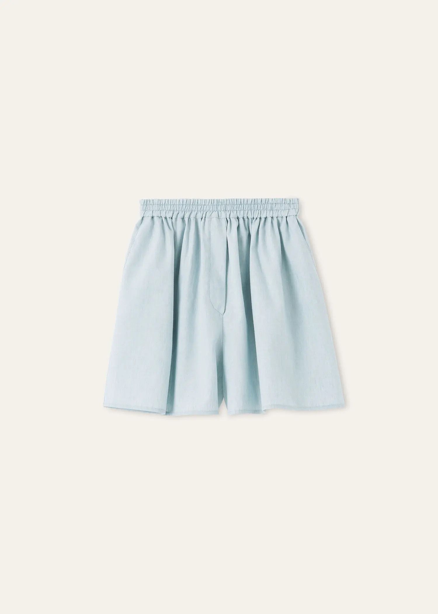 Loro Piana os11x0326 FAQ9908 Corbin Bermuda Short in Salt Bleached Blue Size 28" / US 6 / IT 42 - 1 Thumbnail