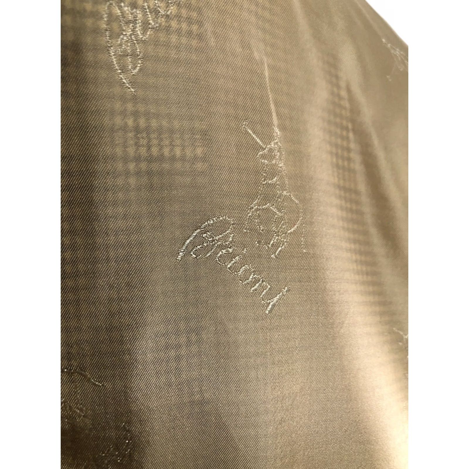 Brioni Brioni Jacket Mens 50 Brown NEIMAN MARCUS ITALY WOOL BLEND Windowpane Blazer Size 50R - 7 Thumbnail