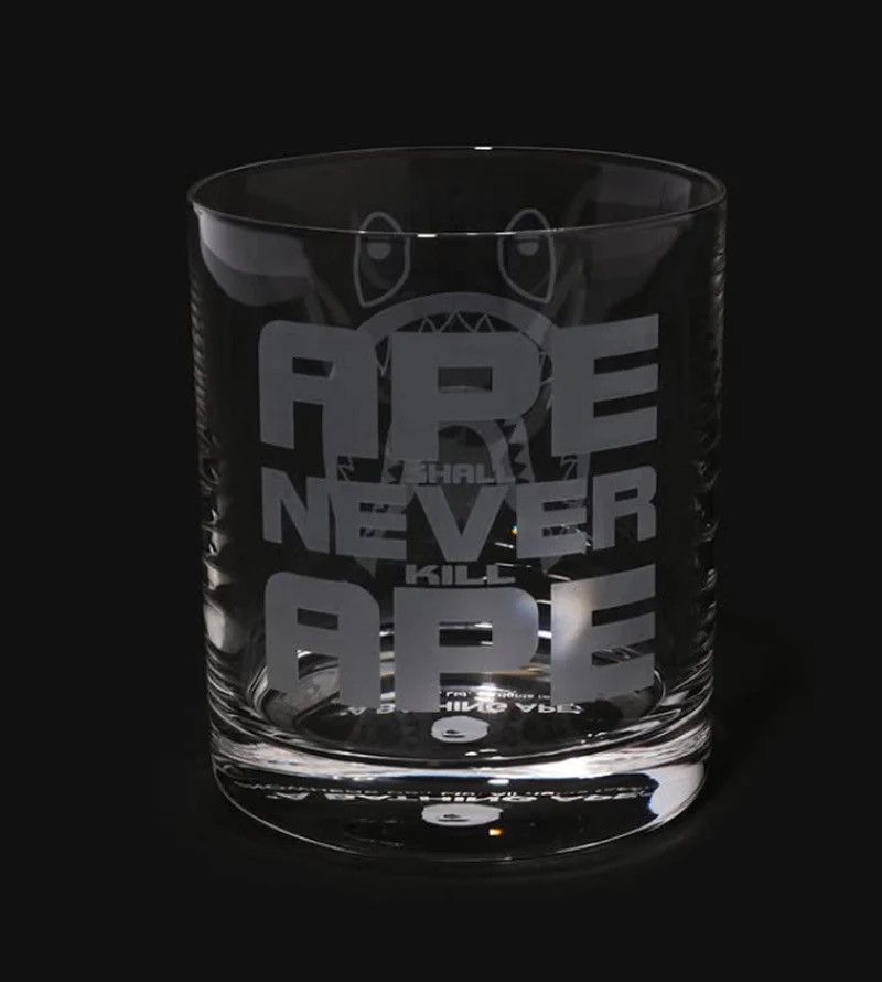 Bape Bape Glass Cup Size ONE SIZE - 3 Thumbnail
