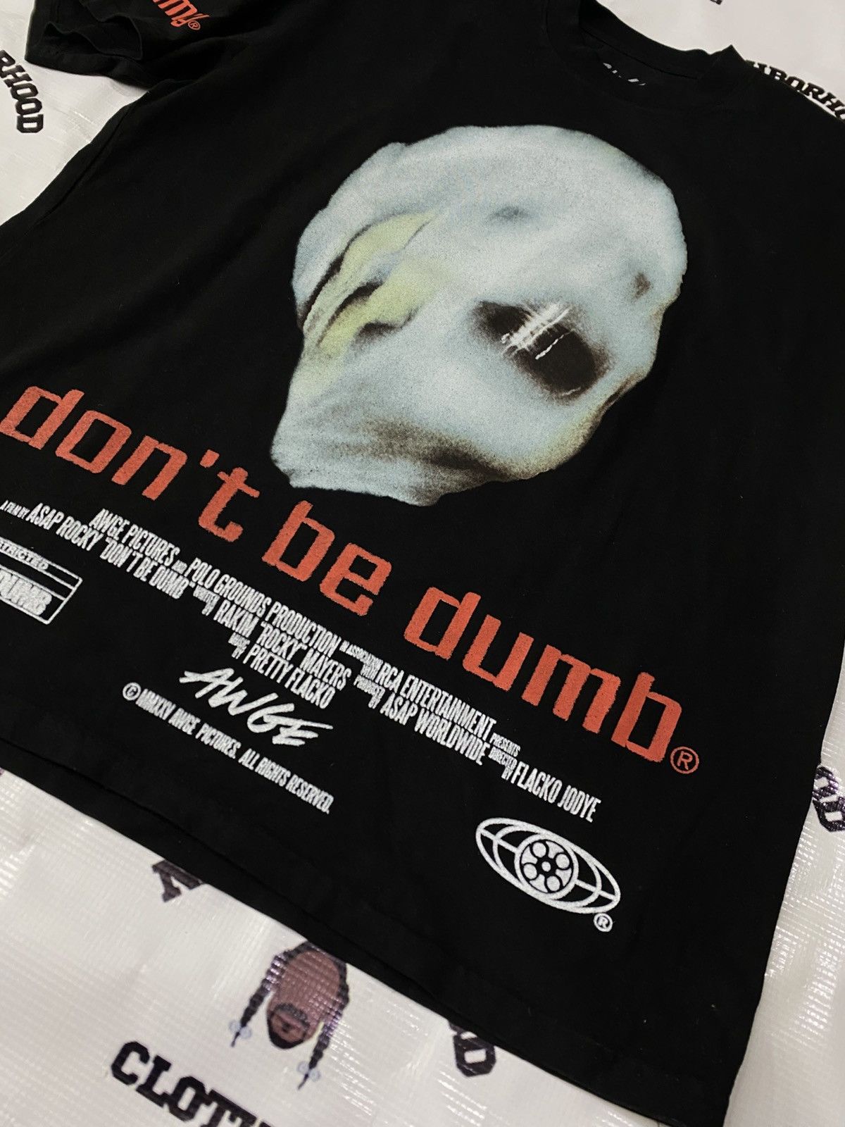 AWGE AWGE DONT BE DUMB TEE. Size US L / EU 52-54 / 3 - 10 Thumbnail