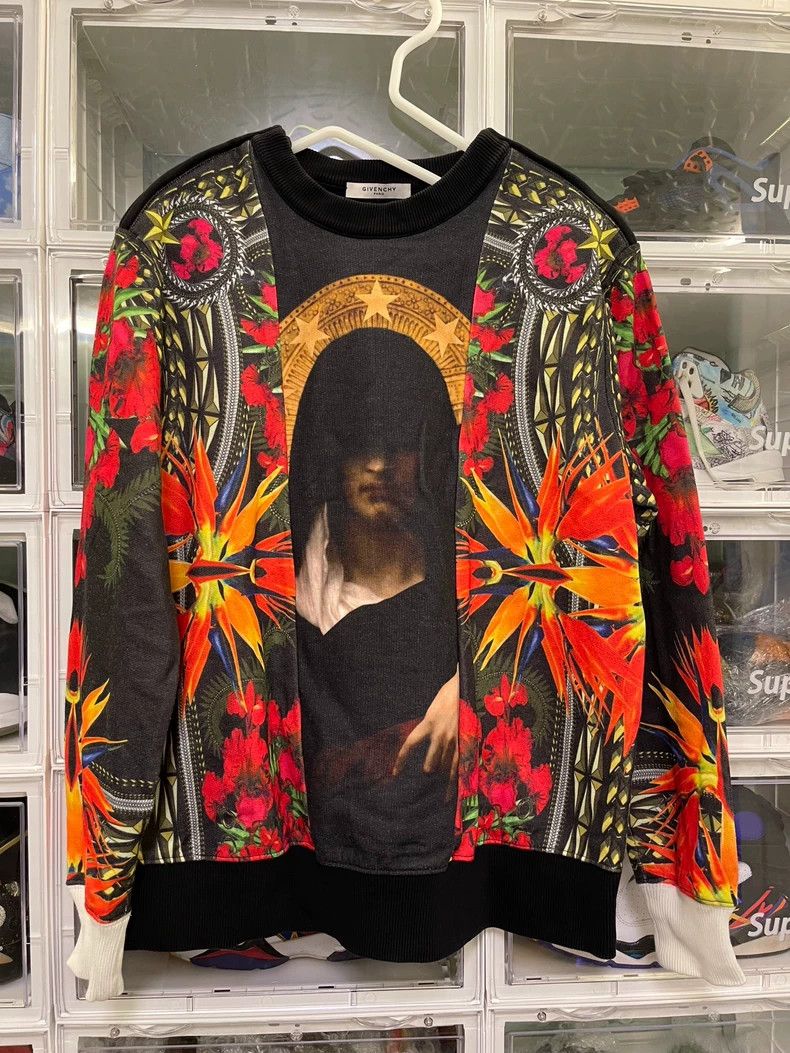 Givenchy Givenchy Gvc Paradise Madonna Hoodie Size US S / EU 44-46 / 1 - 1 Thumbnail