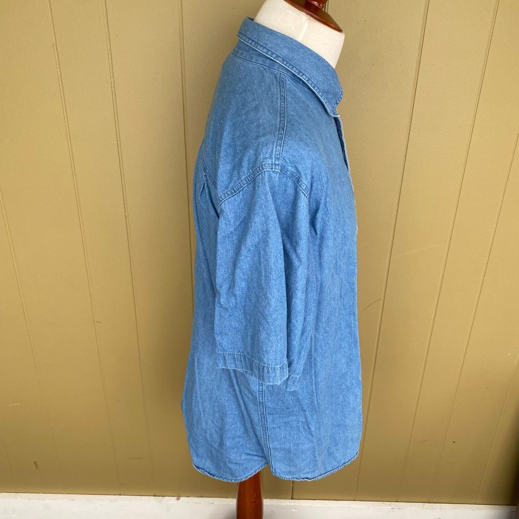 Other Open trails men XL 100% cotton button down short sleeve Size US XL / EU 56 / 4 - 5 Thumbnail