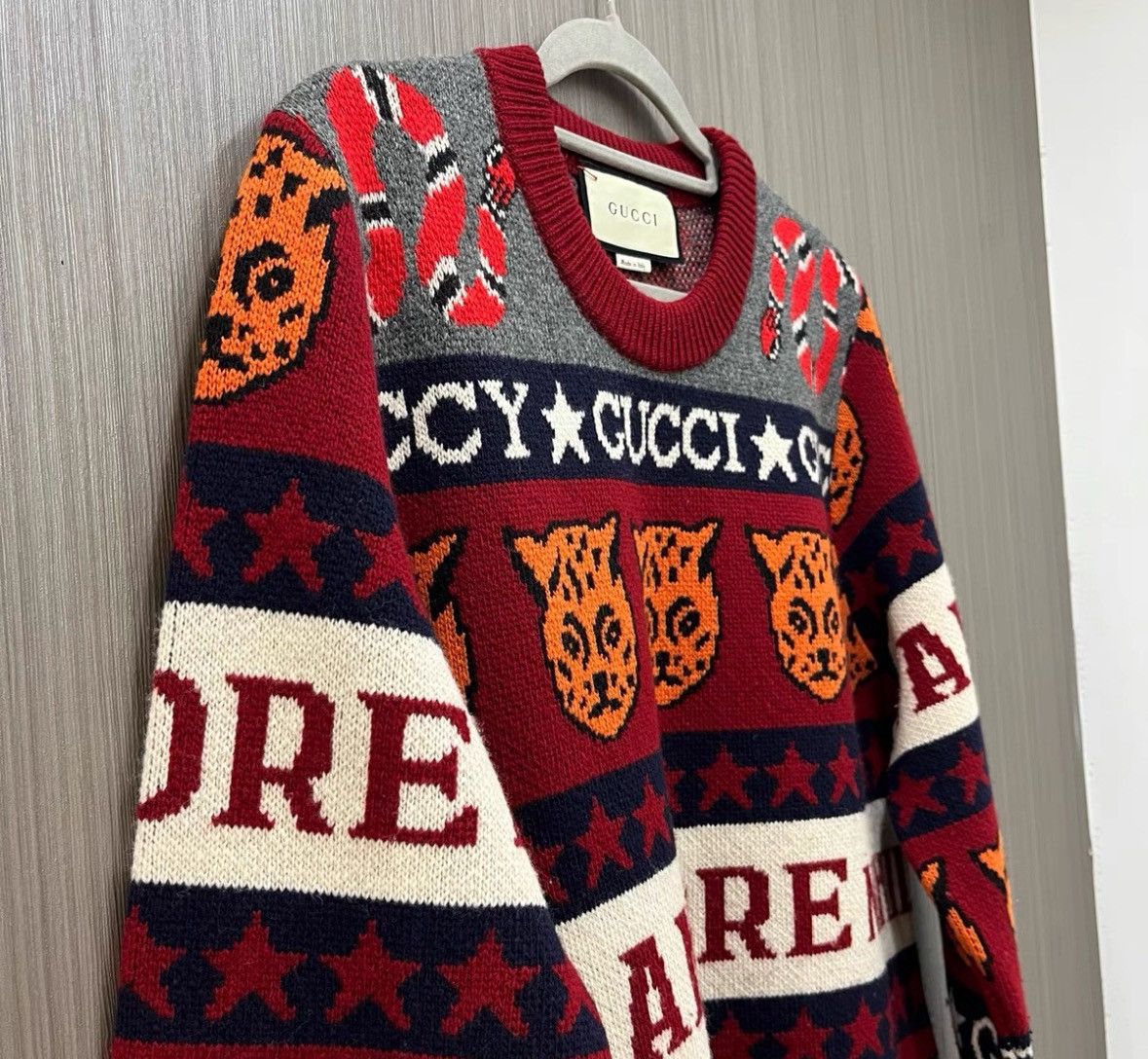 Gucci Gucci Multi-element sweater 2501-Nextarrow Size US L / EU 52-54 / 3 - 3 Thumbnail