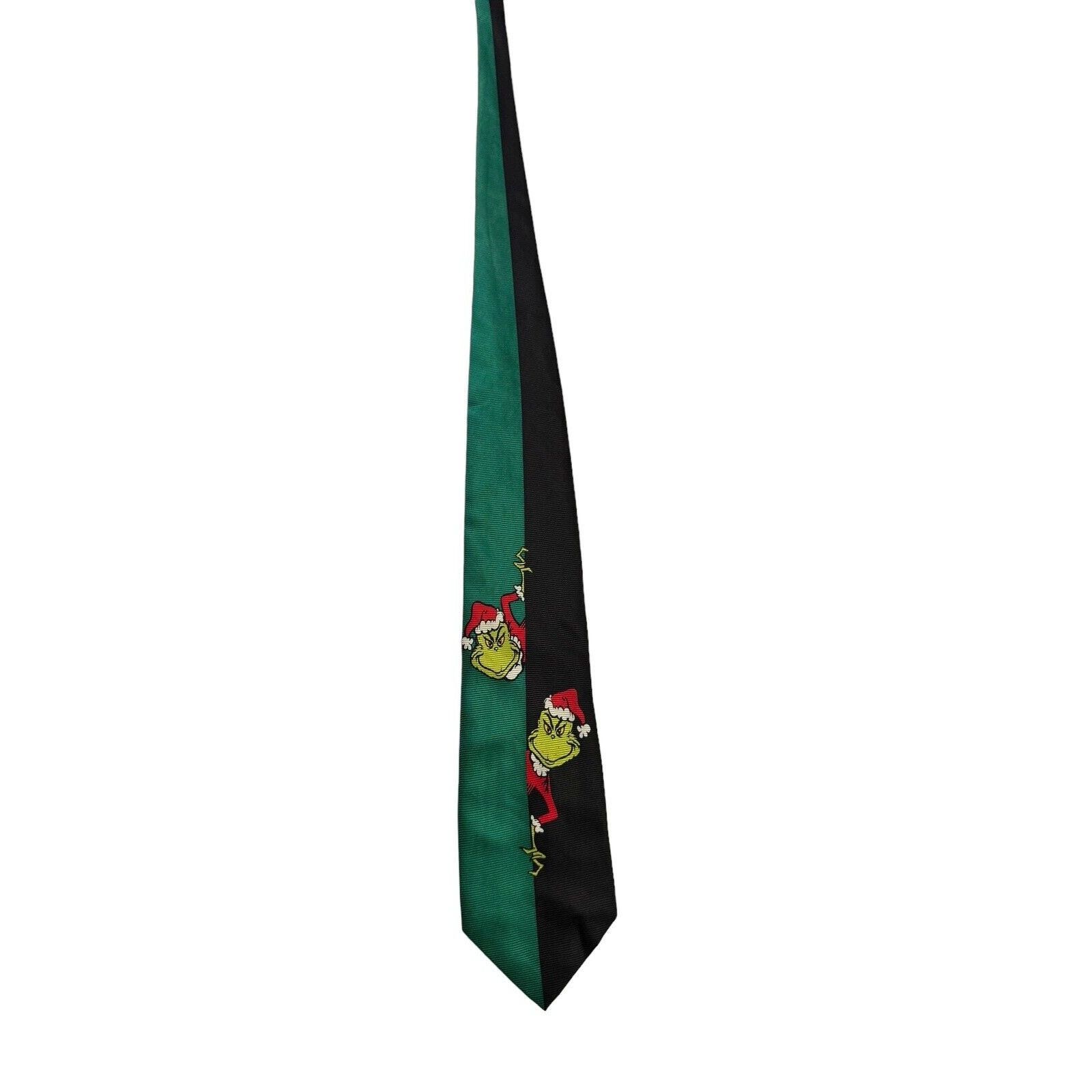 Other Dr Seuss How The Grinch Stole Christmas Cartoon Necktie Size ONE SIZE - 3 Thumbnail