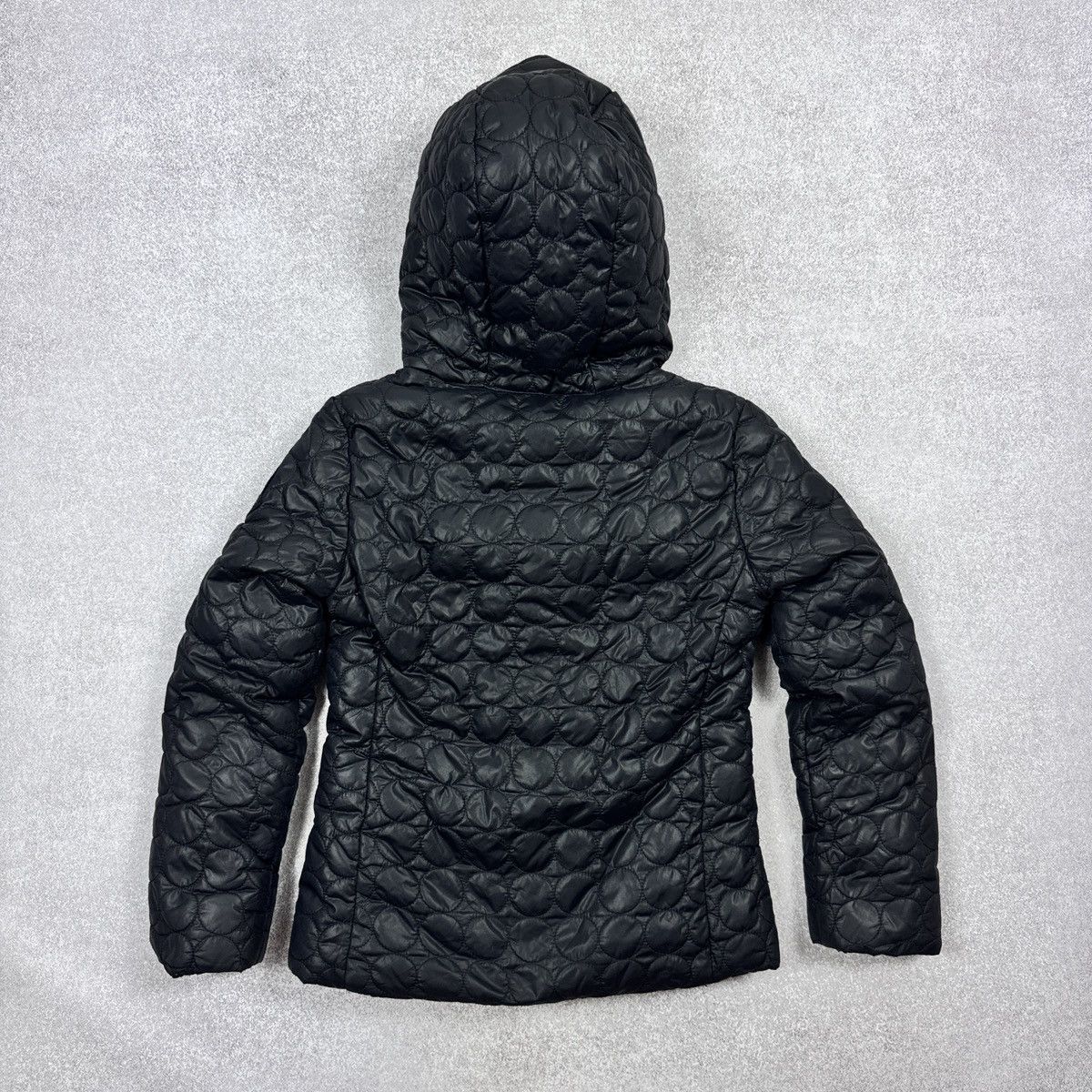 Moncler Women`s Moncler Black Puffer Quilted Hooded Jacket Size XS Size XS / US 0-2 / IT 36-38 - 3 Thumbnail
