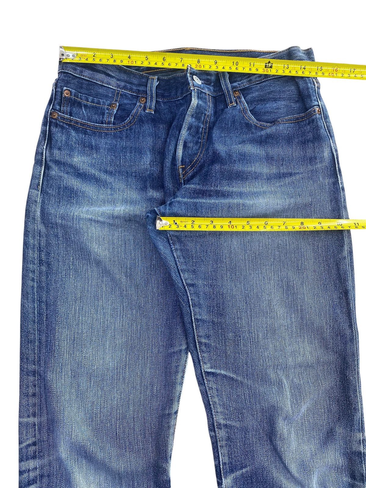 Levi's Levi’s Ripped Acid Blue Wash Style Loose Jeans Size US 30 / EU 46 - 5 Thumbnail