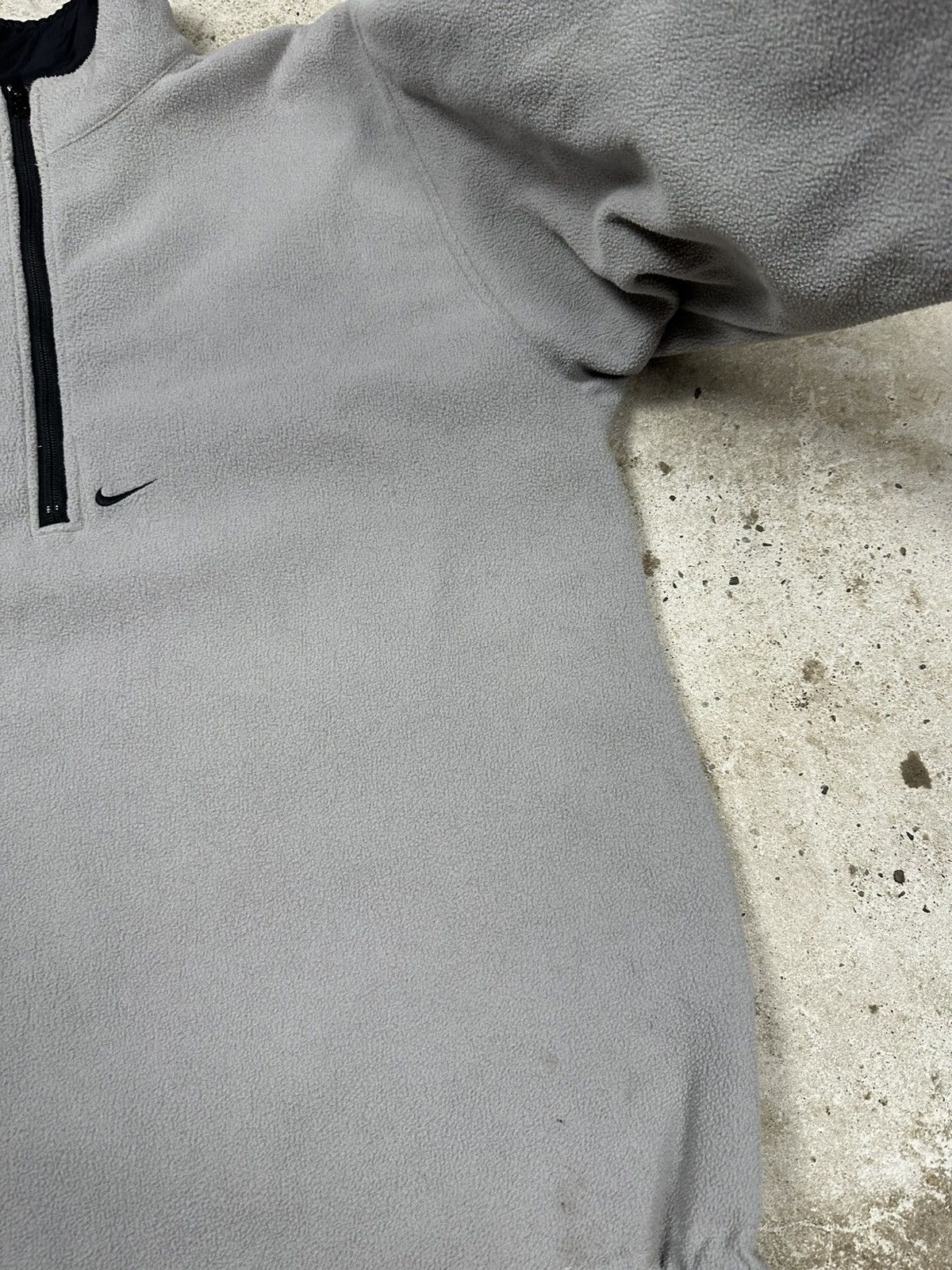 Nike Vintage Y2K Nike Reversible Anorak Jacket Fleece Swoosh rare Size US M / EU 48-50 / 2 - 23 Thumbnail