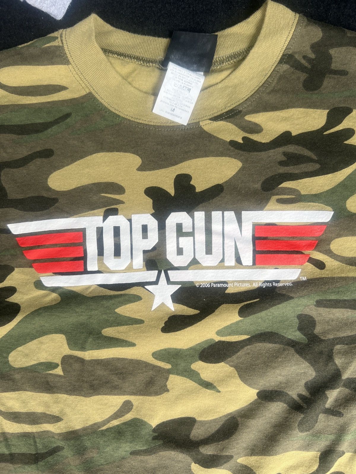 Giant × Vintage Vintage giant tag top gun camo tee 2006 Size US M / EU 48-50 / 2 - 3 Thumbnail