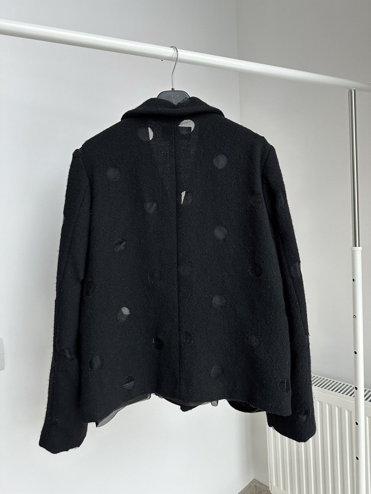 Comme des Garcons Comme Des Garçons Wool Holed Jacket Blazer Size M / US 6-8 / IT 42-44 - 8 Thumbnail