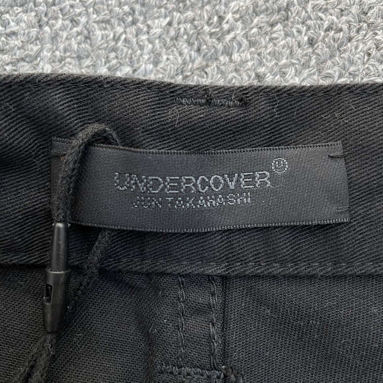 Undercover Undercover Black Zippered Multi-Pocket Pants 4 Size US 34 / EU 50 - 5 Thumbnail