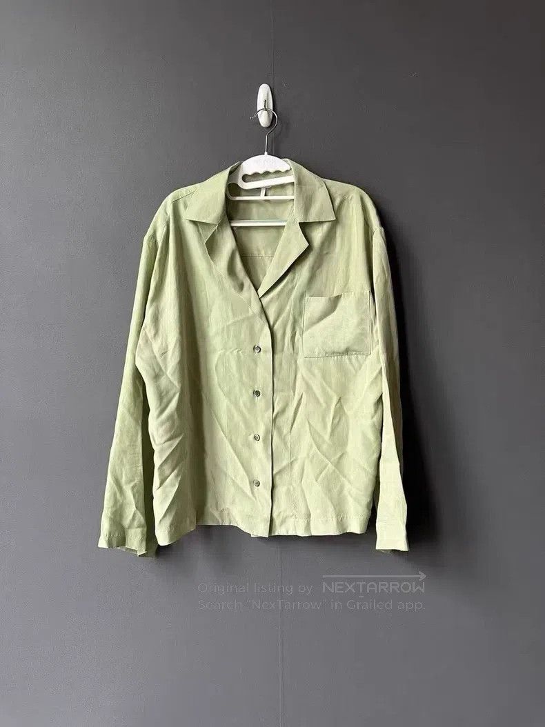 Loewe Loewe Silk big logo shirt Size S / US 4 / IT 40 - 1 Thumbnail