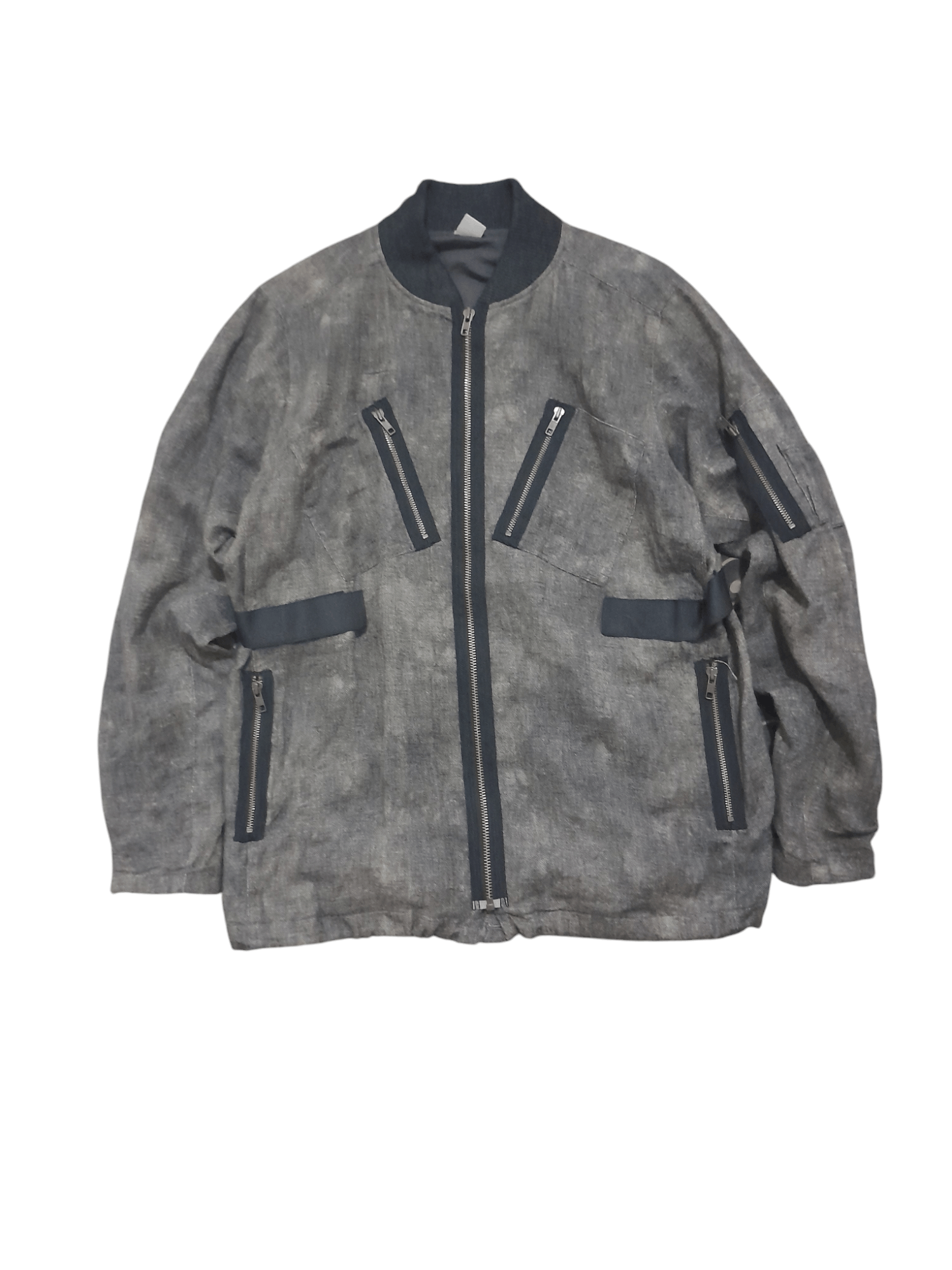 Fiberops Vintage fiberops linen bondage bomber jacket Size US L / EU 52-54 / 3 - 1 Thumbnail