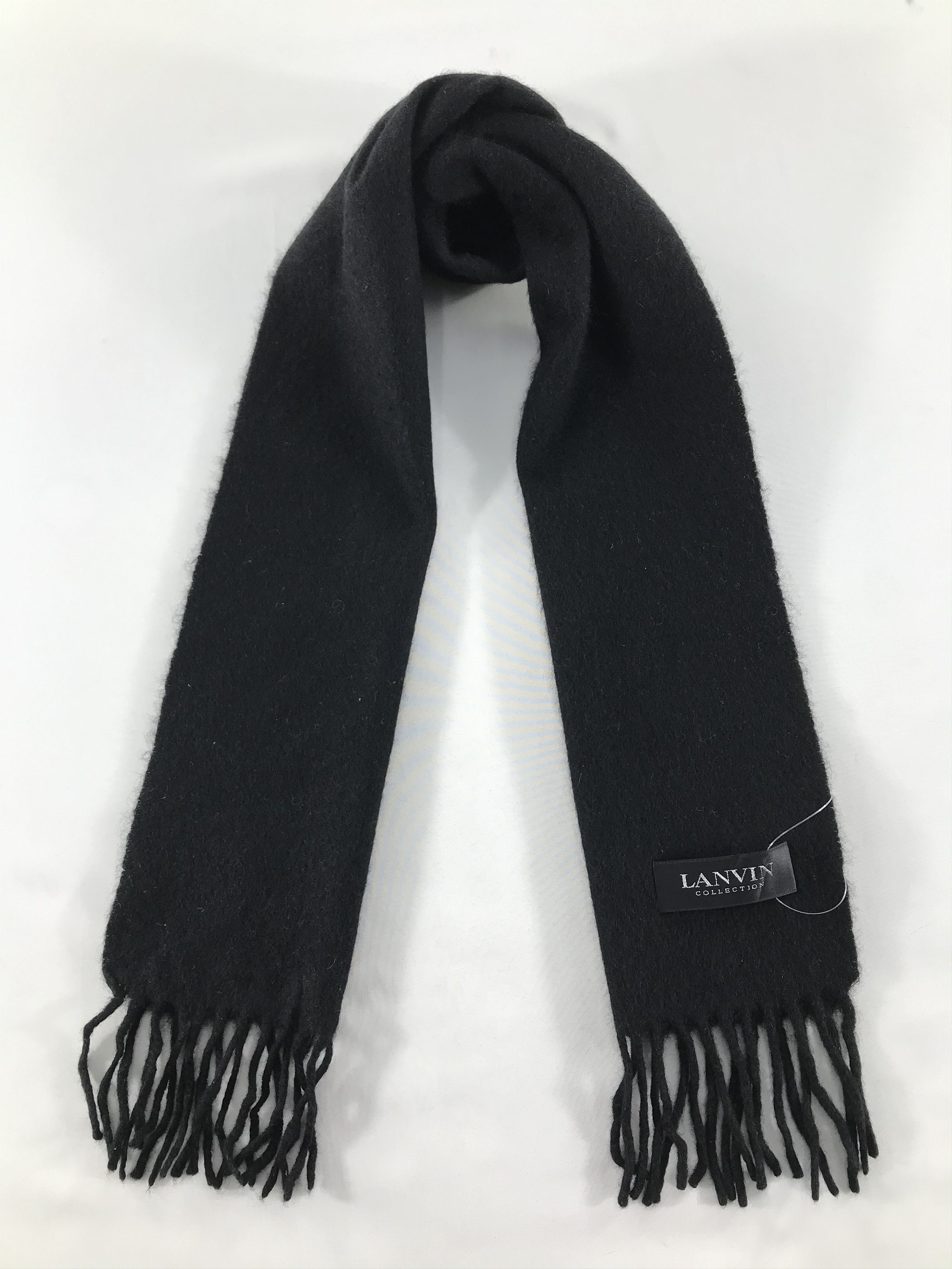 Lanvin Vintage Lanvin Scarf/Muffler/Neckwear MF1505 Size ONE SIZE - 1 Thumbnail