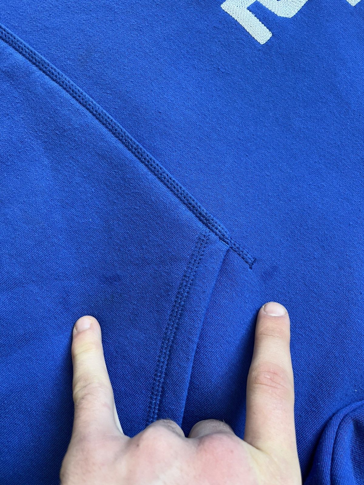 Nike × Vintage Vintage Nike Hoodie Blue big logo fleece sweatshirt Size US L / EU 52-54 / 3 - 13 Thumbnail
