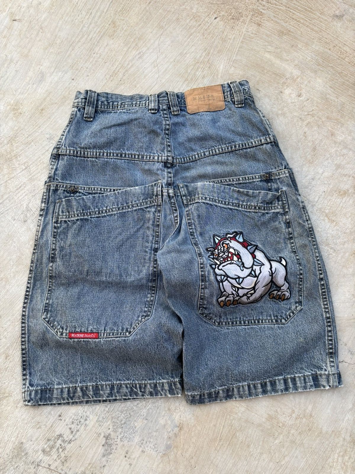 JNCO Vintage 90s Jnco Look Machinery Jorts Size US 29 - 1 Thumbnail