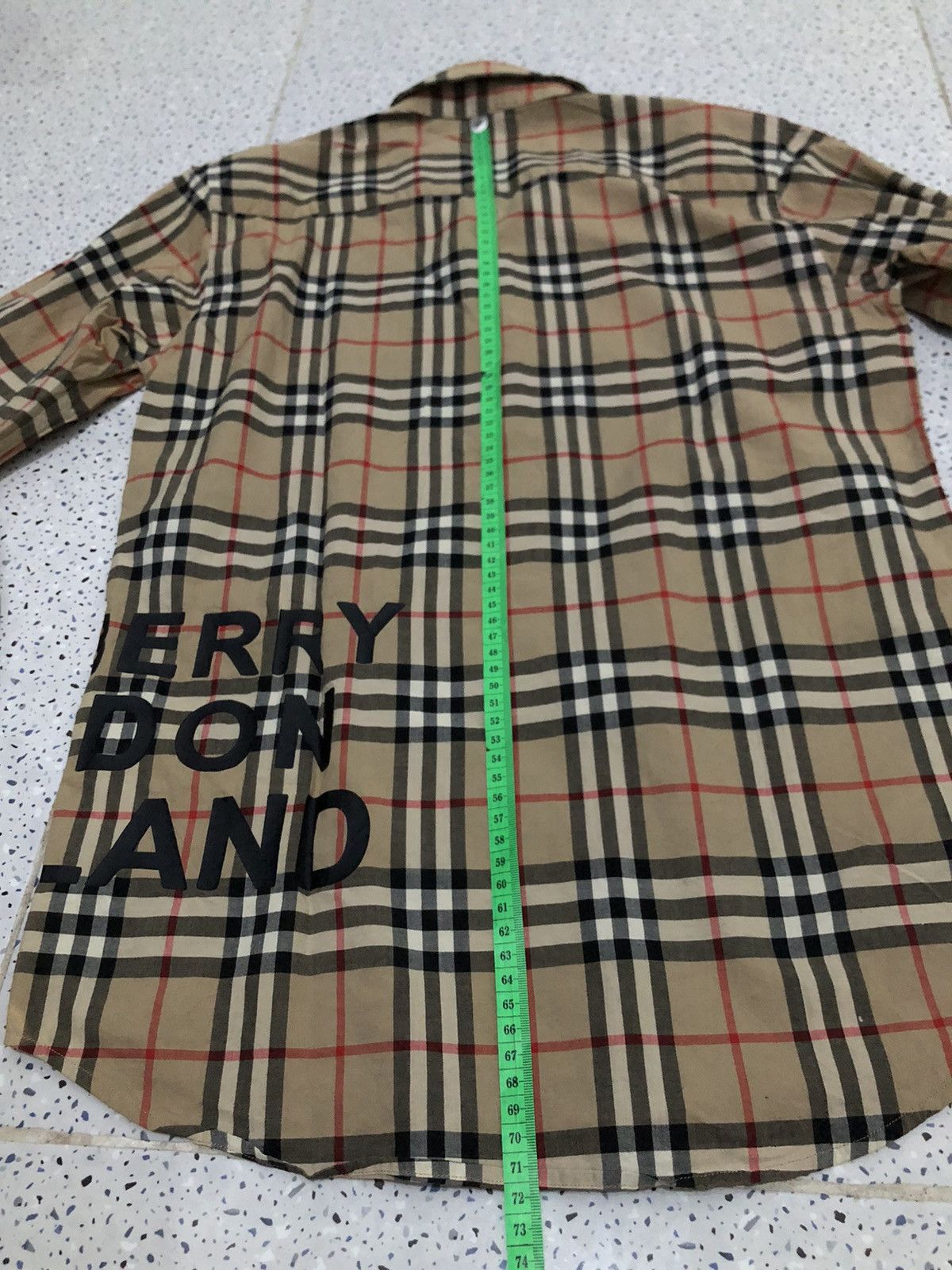 Burberry × Designer × Vintage Burberry London England Logo Print Checked Size US S / EU 44-46 / 1 - 18 Thumbnail