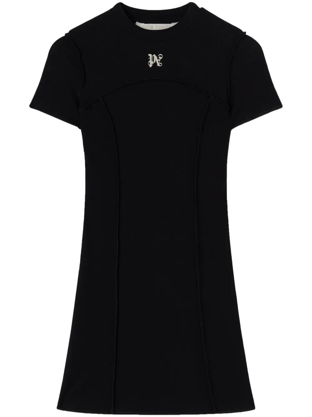 Palm Angels o1y1125 Mini Dress in Black Size M / US 6-8 / IT 42-44 - 1 Thumbnail