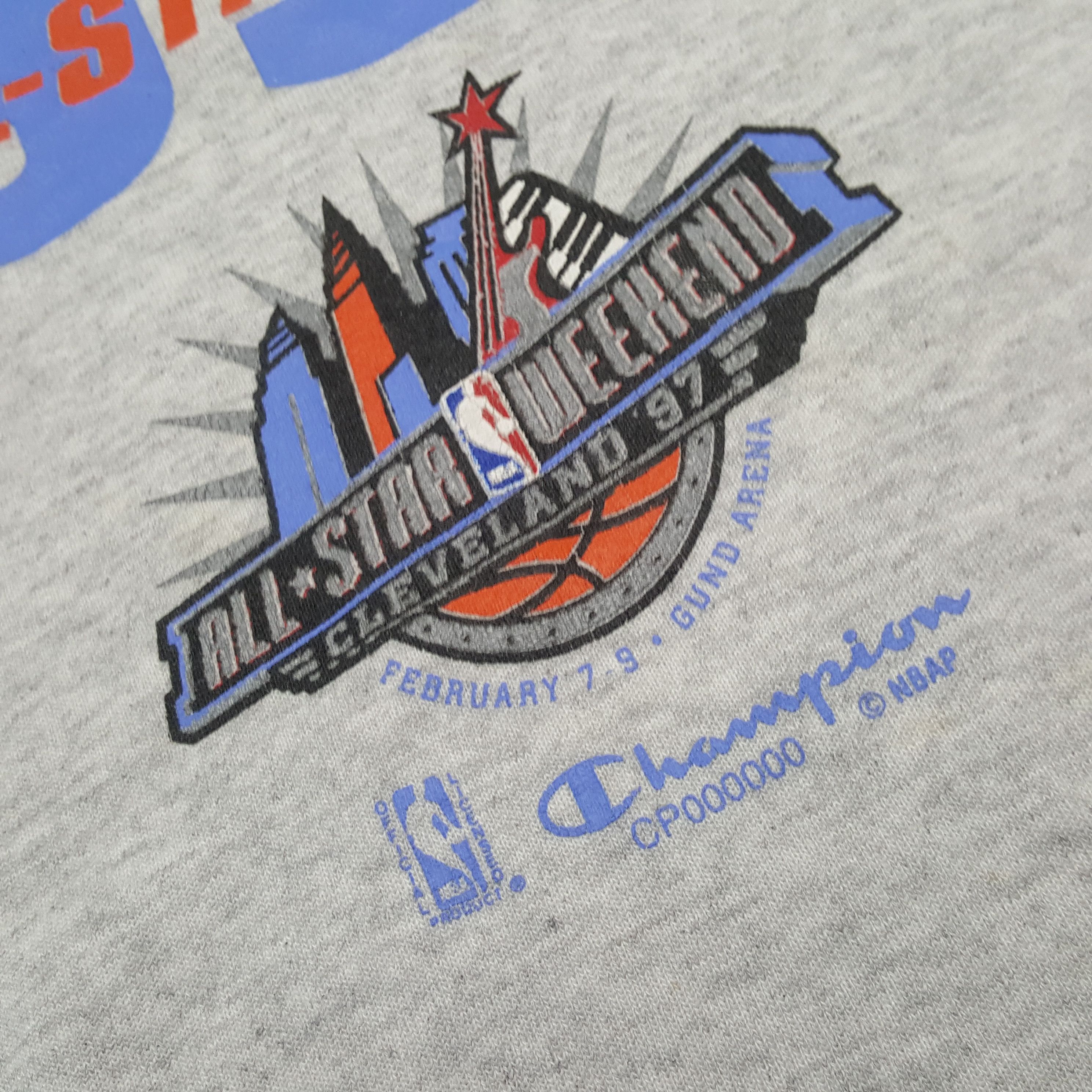 Champion 1997 NBA All Star Weekend Champion Sweasthirt RR6 Size US XL / EU 56 / 4 - 8 Thumbnail