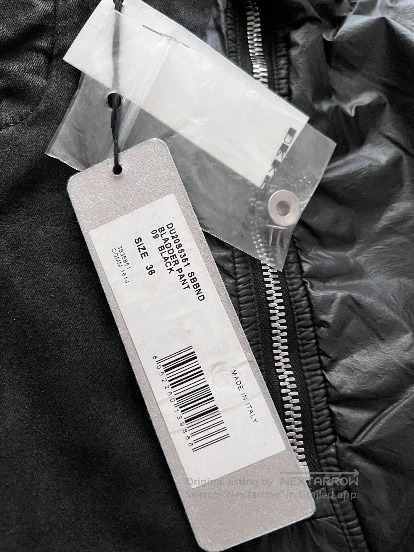 Rick Owens Rick Owens RO 20SS Waxed Pocket Pants. Size US 33 - 6 Thumbnail