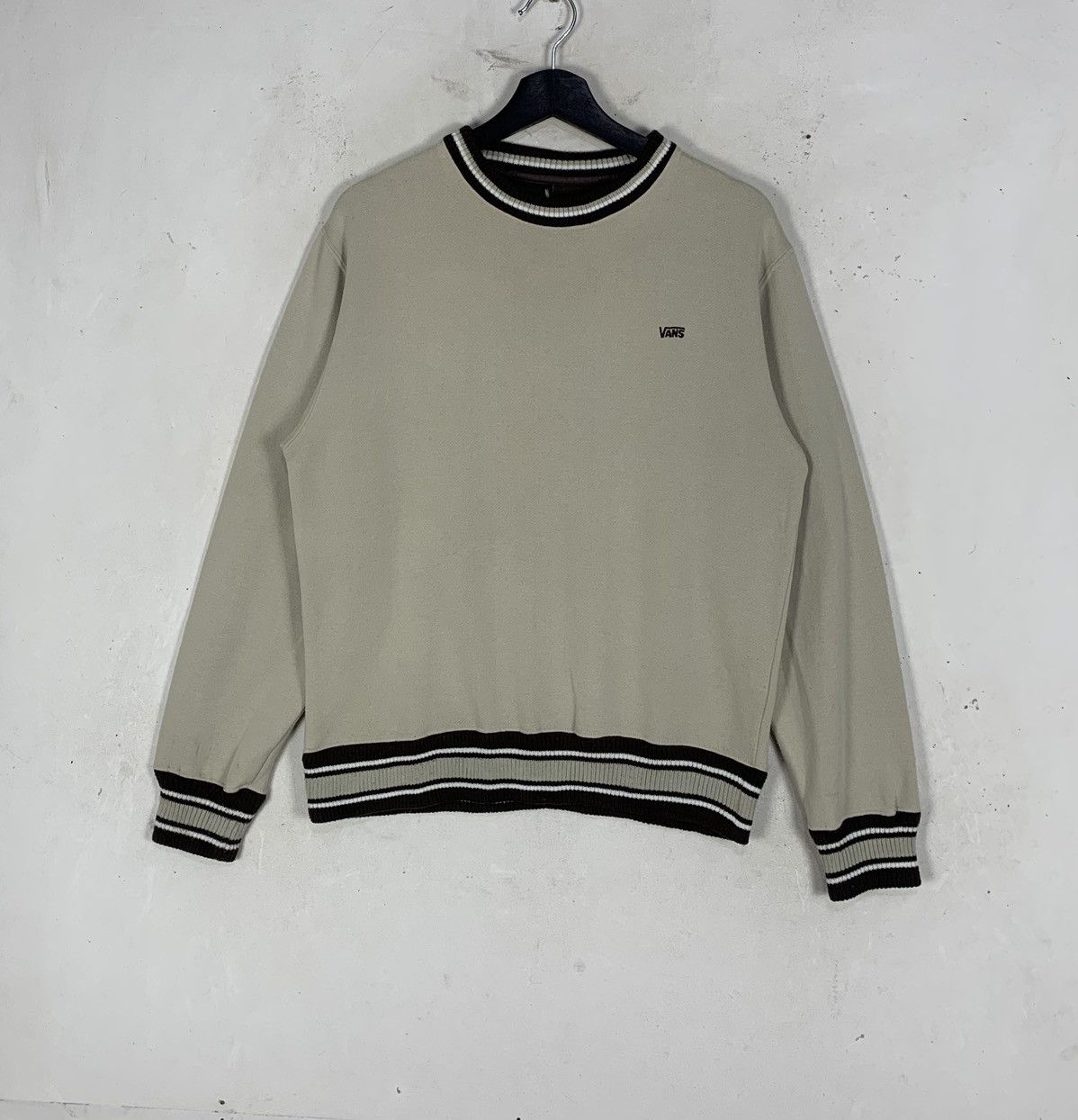 Vans Vintage Vans OfThe Wall Brand Apparel Streetwear Sweatshirt Size US M / EU 48-50 / 2 - 1 Thumbnail