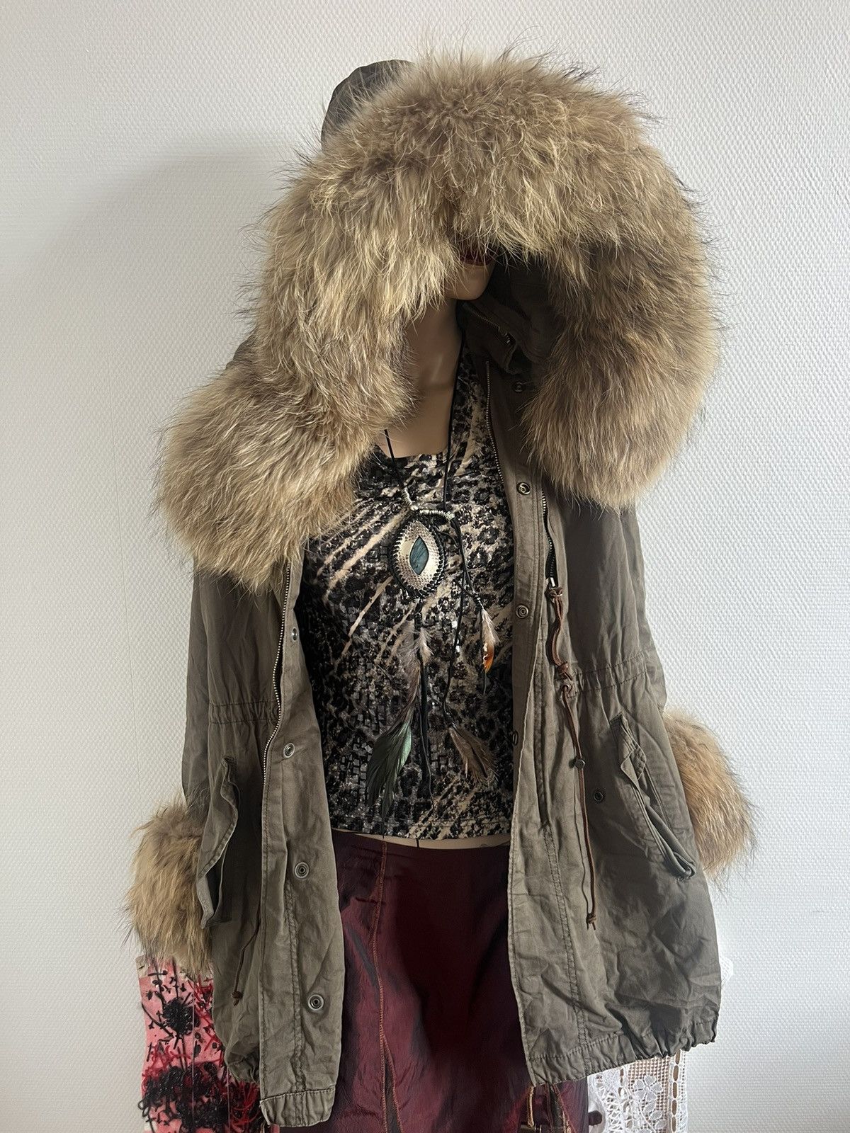 Japanese Brand Fur jacket “panaji” Size M / US 6-8 / IT 42-44 - 5 Thumbnail