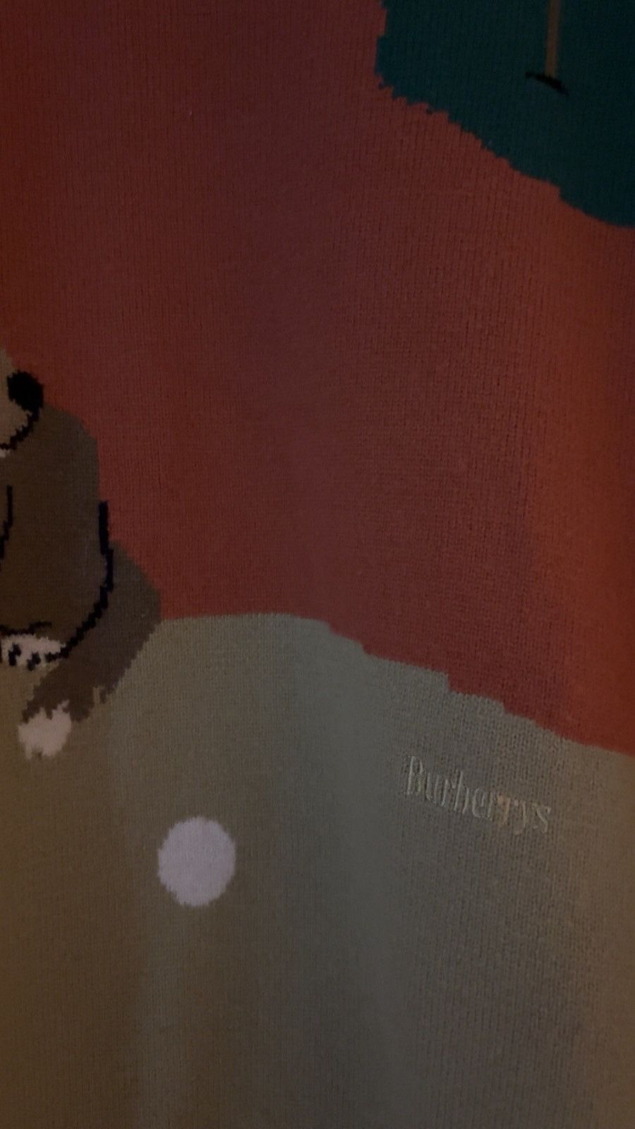 Burberry 90s Burberrys Golf Landscape Knit Jumper Size US S / EU 44-46 / 1 - 4 Thumbnail