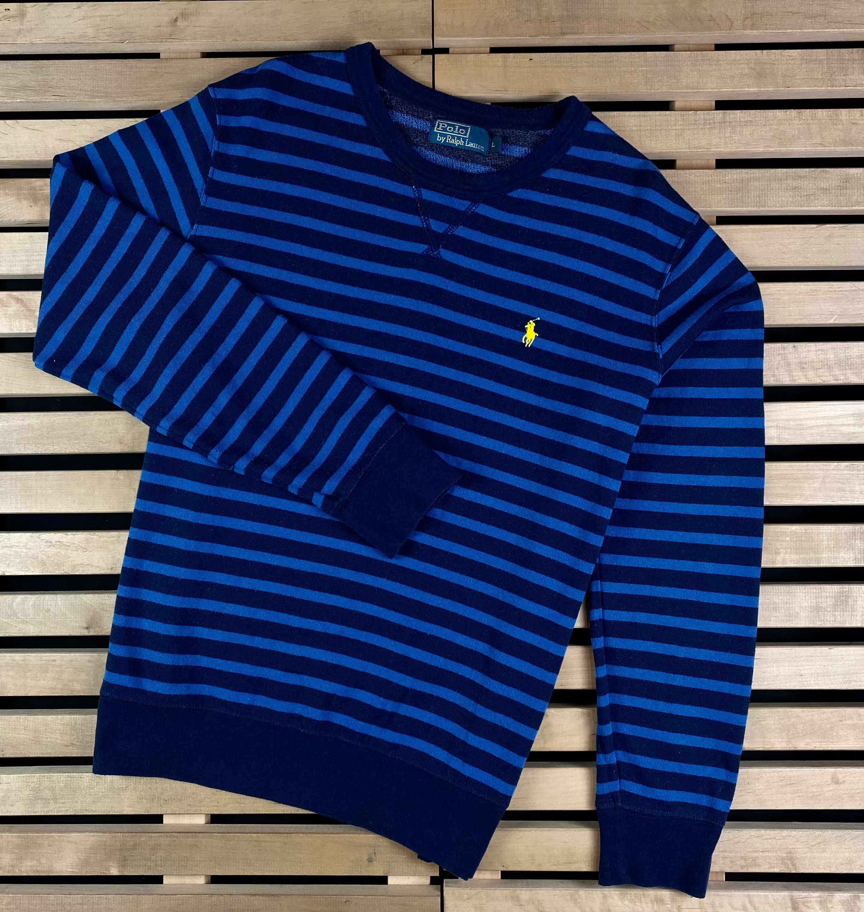 Polo Ralph Lauren × Ralph Lauren × Vintage Mens Polo Ralph Lauren Vintage Sweatshirt Size L Size US L / EU 52-54 / 3 - 1 Thumbnail