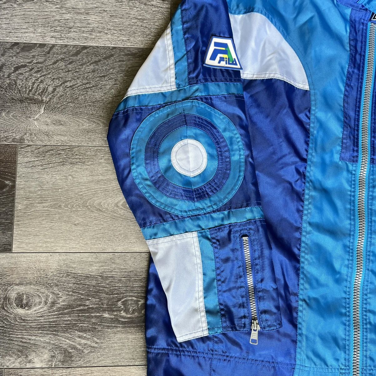 Fila Vintage 1990s FILA Alpine Snowbeach Snowboard Ski Zip Jacket Size US L / EU 52-54 / 3 - 3 Thumbnail