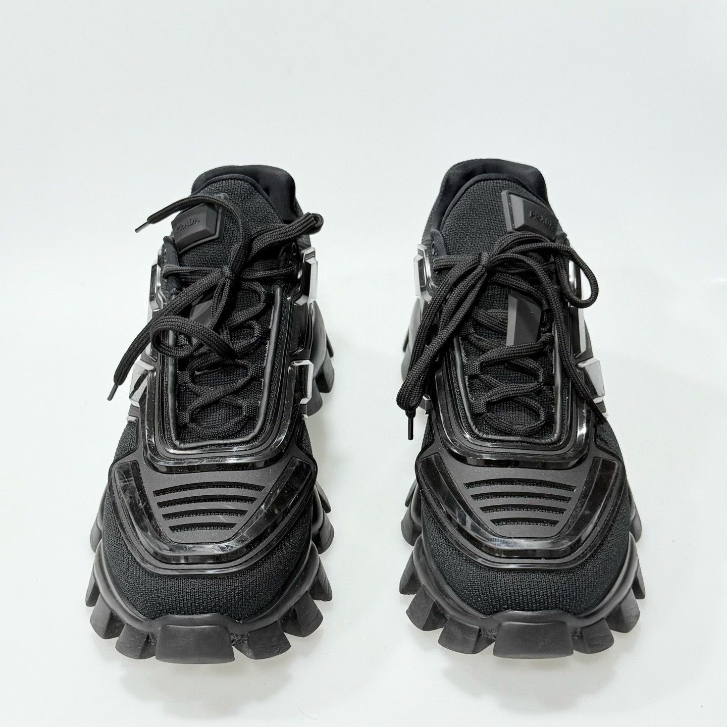 Prada Prada Black Dad Shoes Size US 8 / EU 41 - 2 Thumbnail