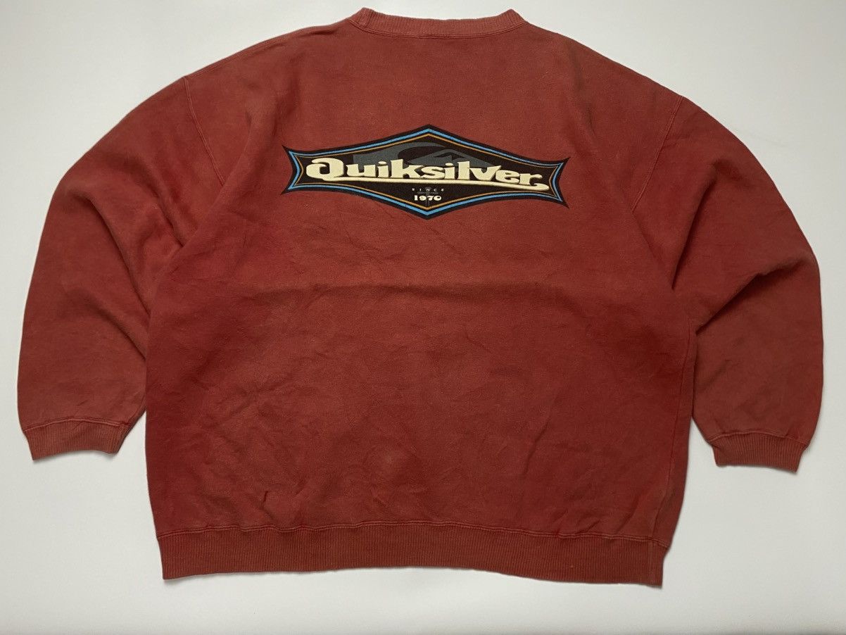 Quicksilver Rare Vintage 90s Quicksilver Retro big logo Size US XL / EU 56 / 4 - 2 Thumbnail