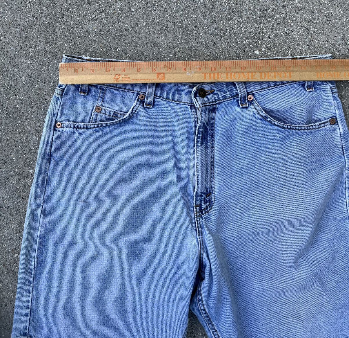 Levi's × Vintage Vintage Levi’s Orange Tab 550 Denim Jean Shorts Jorts ‘96 Size US 36 / EU 52 - 3 Thumbnail
