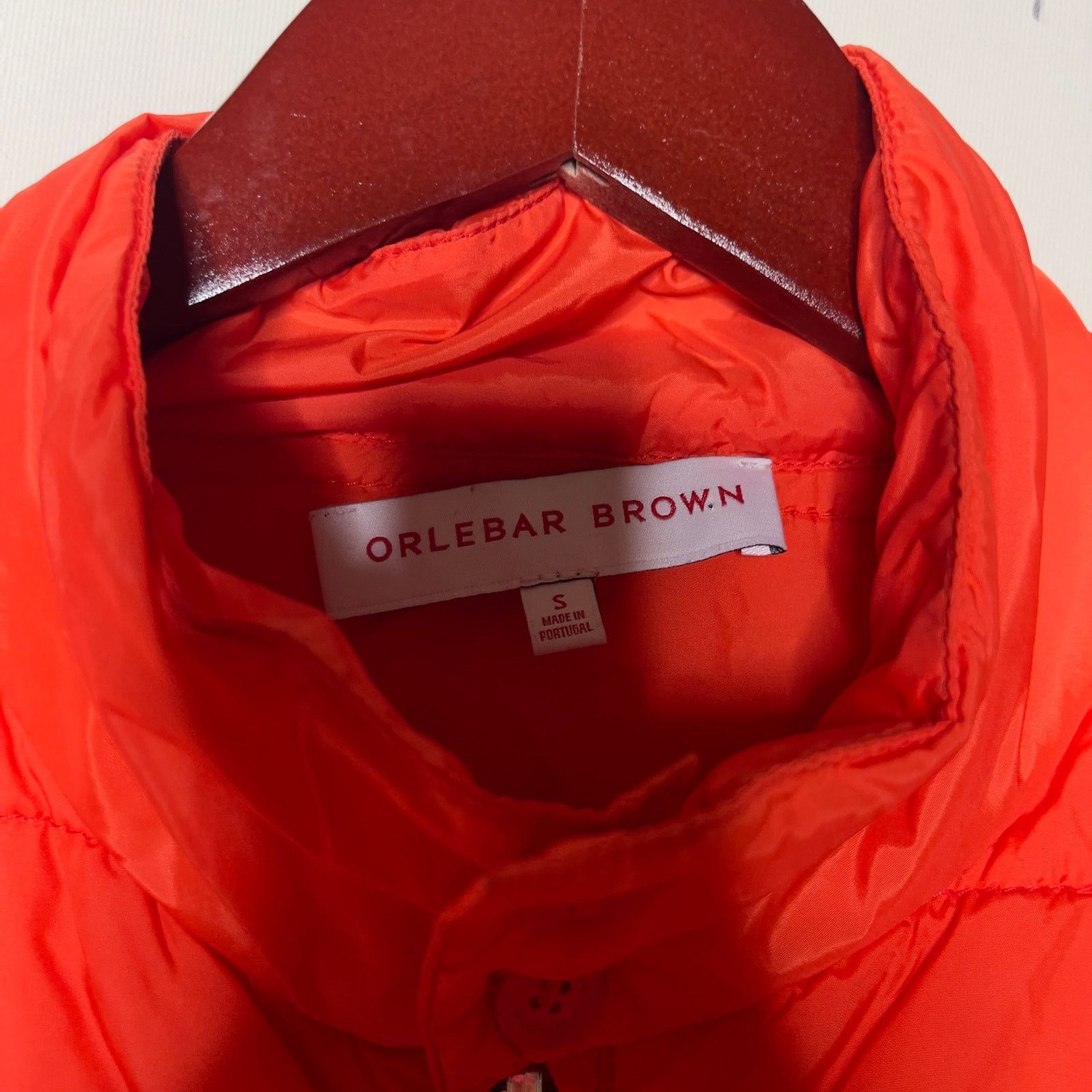 Orlebar Brown Orlebar Brown bright orange lightweight vest jacket sz S Size US S / EU 44-46 / 1 - 3 Thumbnail