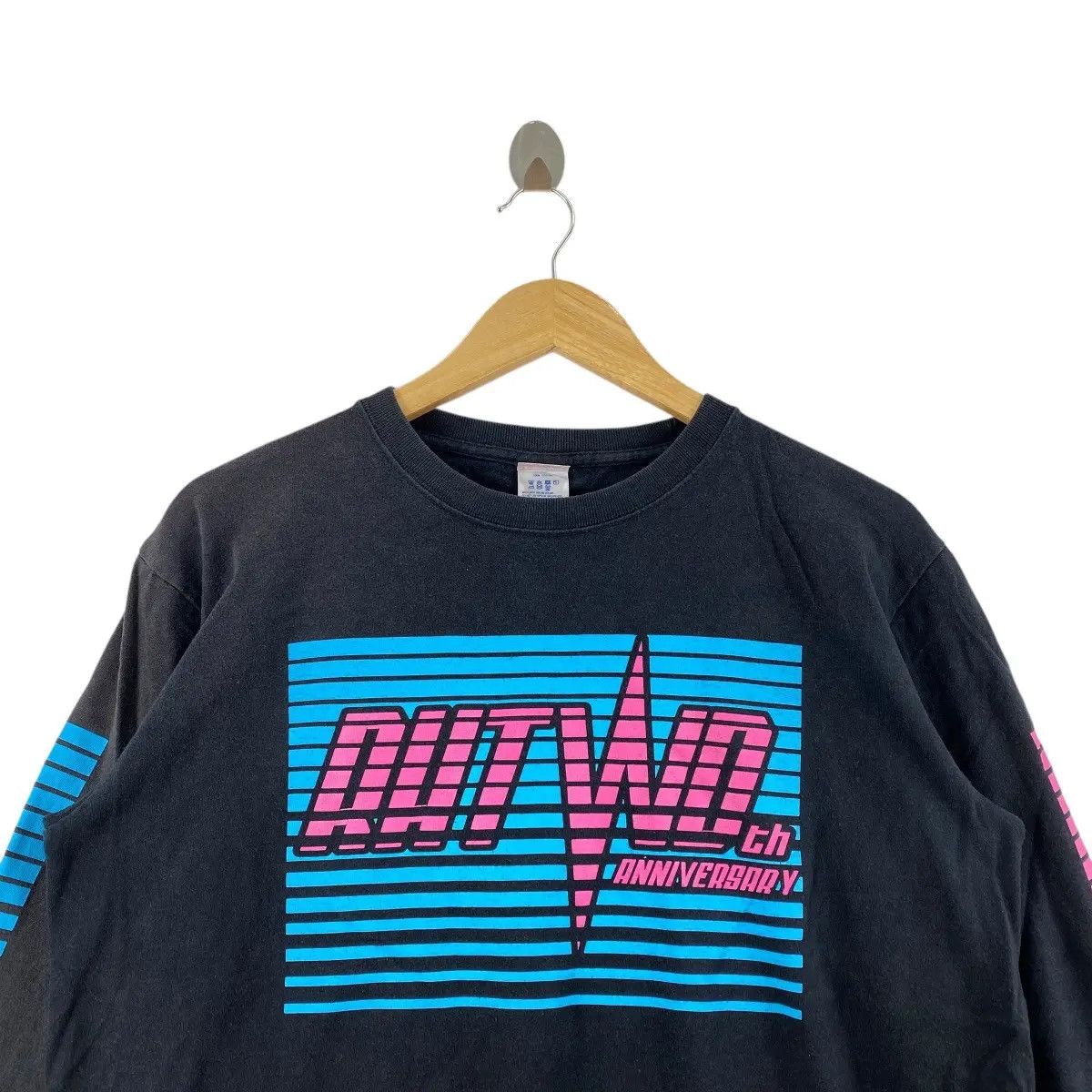 Vintage RHYTHMIC TOY WORLD Japan Rock Band Anniversary Tee Shirt Size US L / EU 52-54 / 3 - 2 Thumbnail