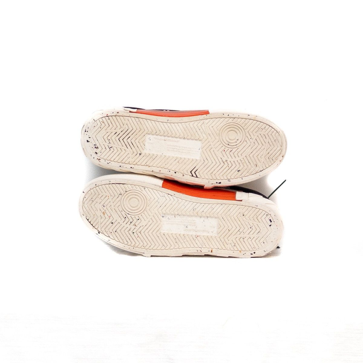 Off-White × Virgil Abloh Off-White Womens Vulcanized Low Top Sneakers BlackWhite US 8 Size US 8 / IT 38 - 7 Thumbnail