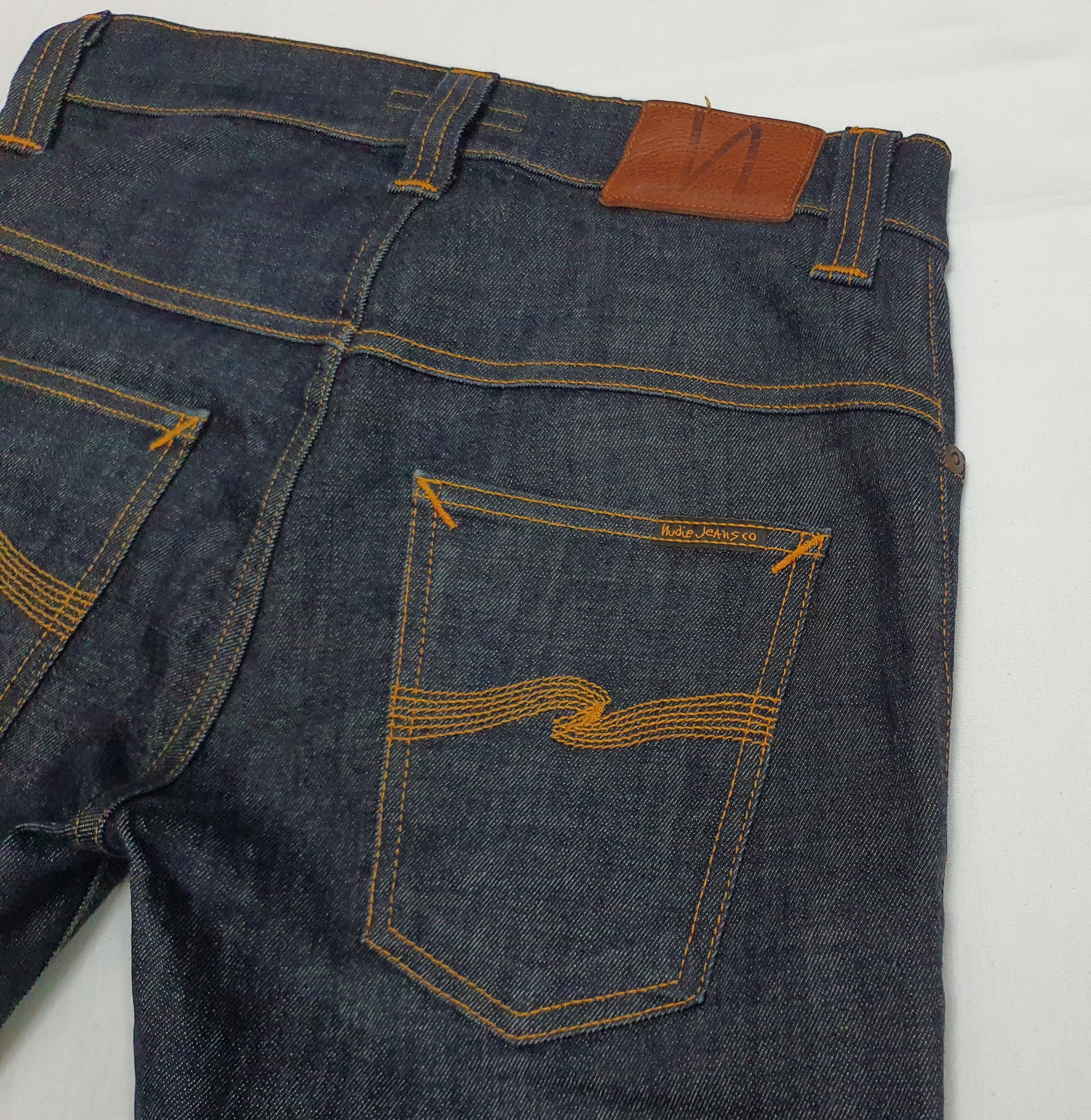 Nudie Jeans Waist 30" Nudie Jeans Thin Finn Dry Twill Stretchable Denim. Size US 30 / EU 46 - 2 Thumbnail