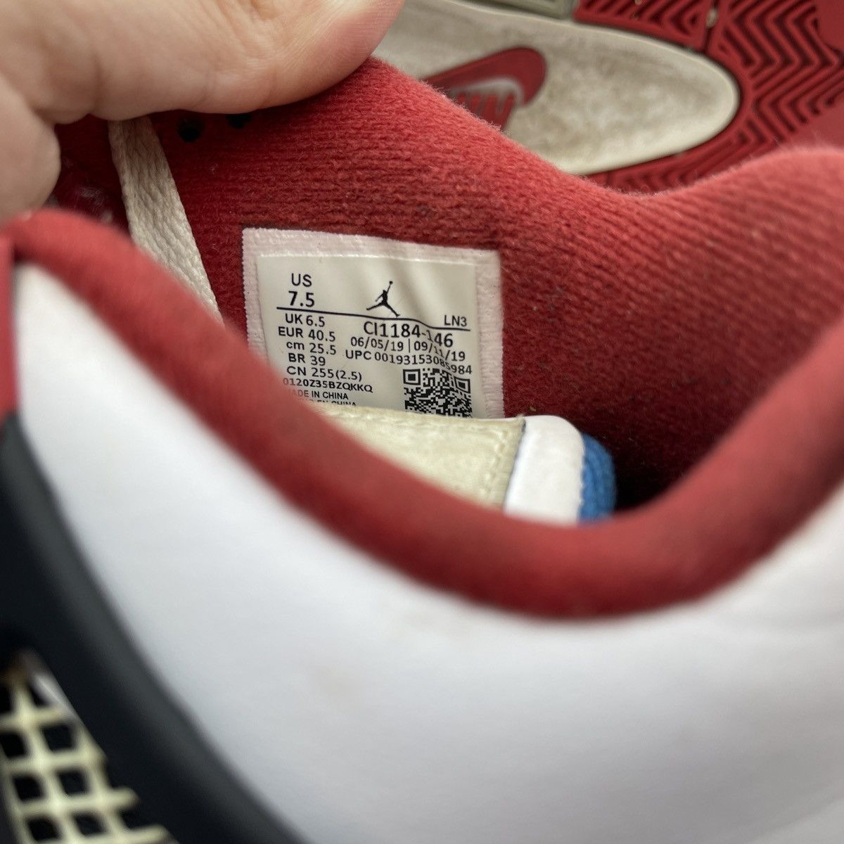 Jordan Brand Air Jordan 4 what the 4 Size US 7.5 / EU 40-41 - 8 Thumbnail