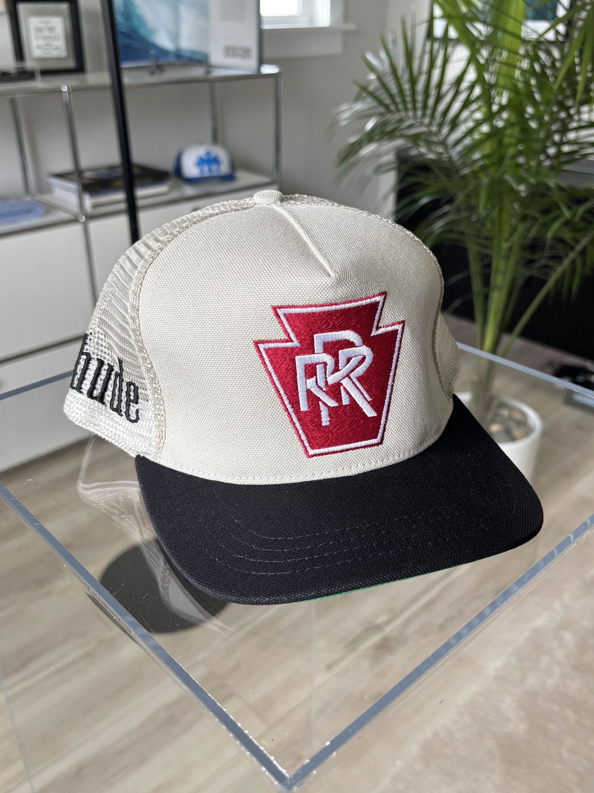 Rhude RHUDE TRIPLE R LOGO HAT Size ONE SIZE - 7 Thumbnail