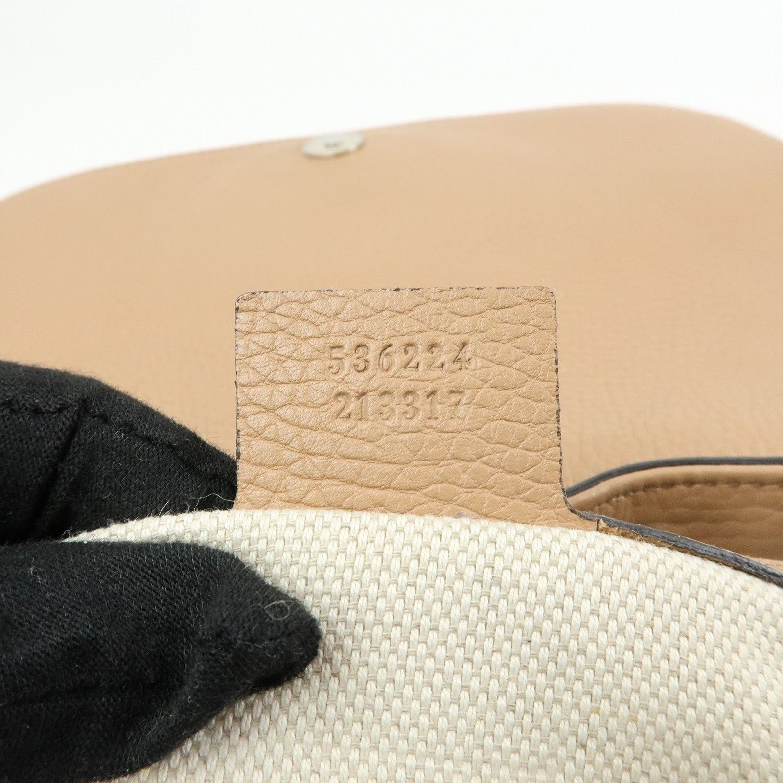 Gucci Gucci Soho Chain Shoulder Bag Calfskin Tan Size ONE SIZE - 8 Thumbnail