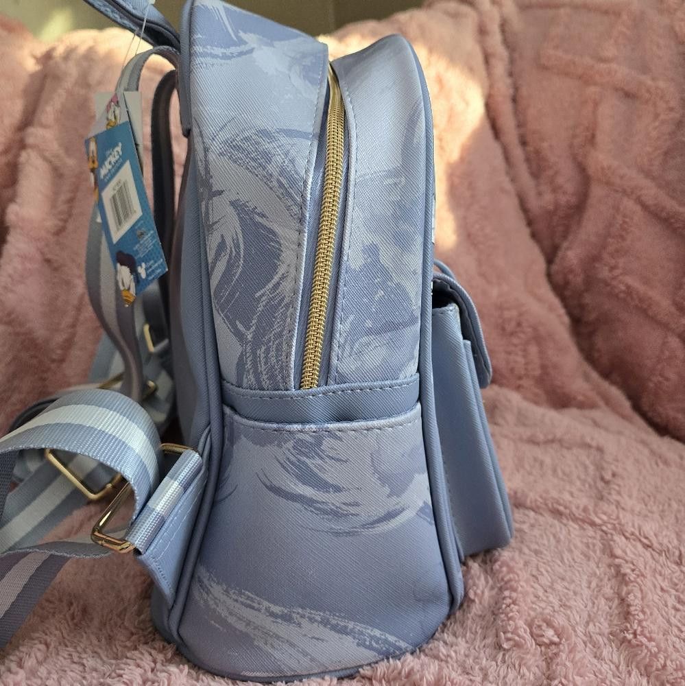 Disney ✨ Donald Duck 11” Vegan Leather Mini Backpack ✨ Size ONE SIZE - 4 Thumbnail