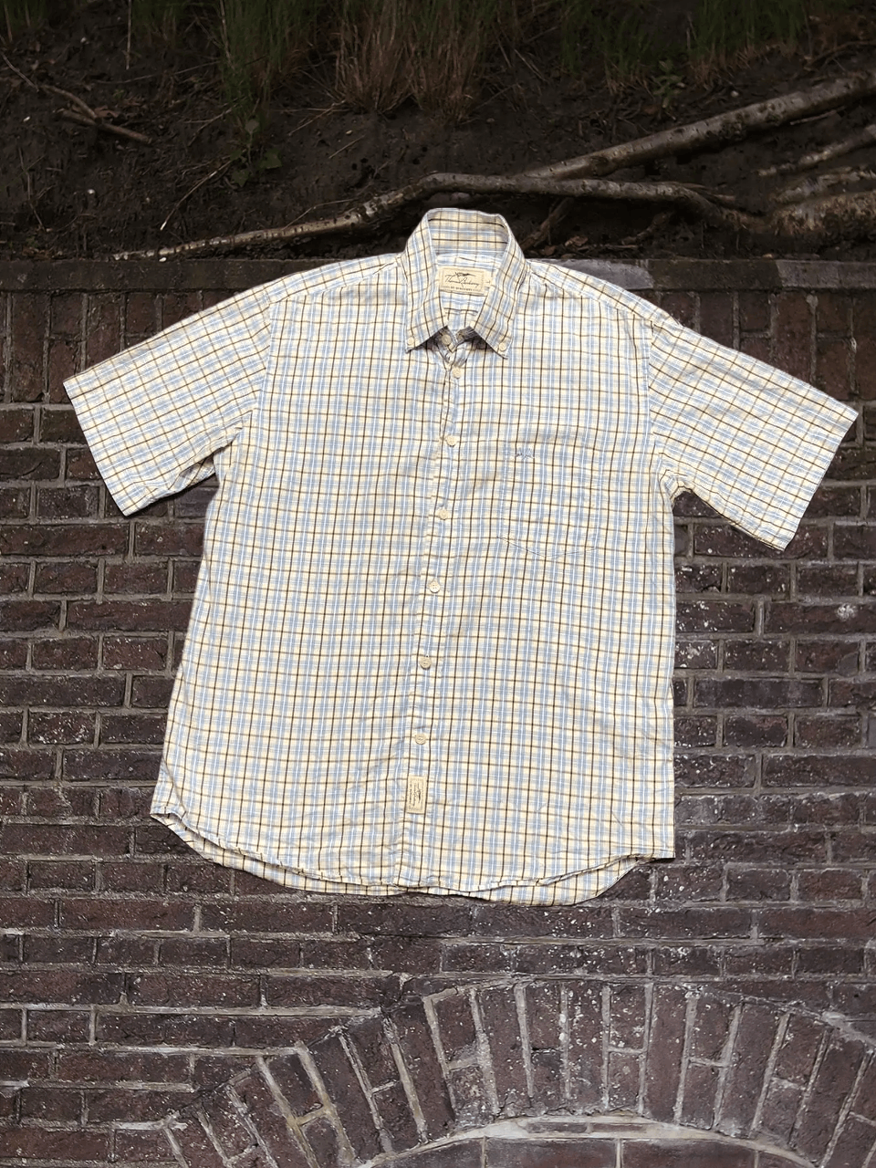 Burberry Vintage THOMAS Burberrys Designer Plaid Button Up Shirt Size US L / EU 52-54 / 3 - 1 Thumbnail