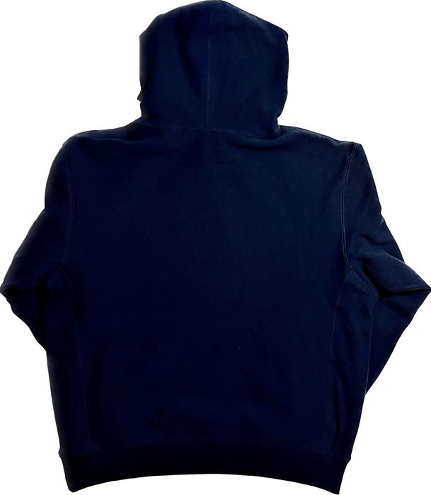 Supreme Supreme Collegiate Hooded Sweatshirt Navy Size L | Grailed