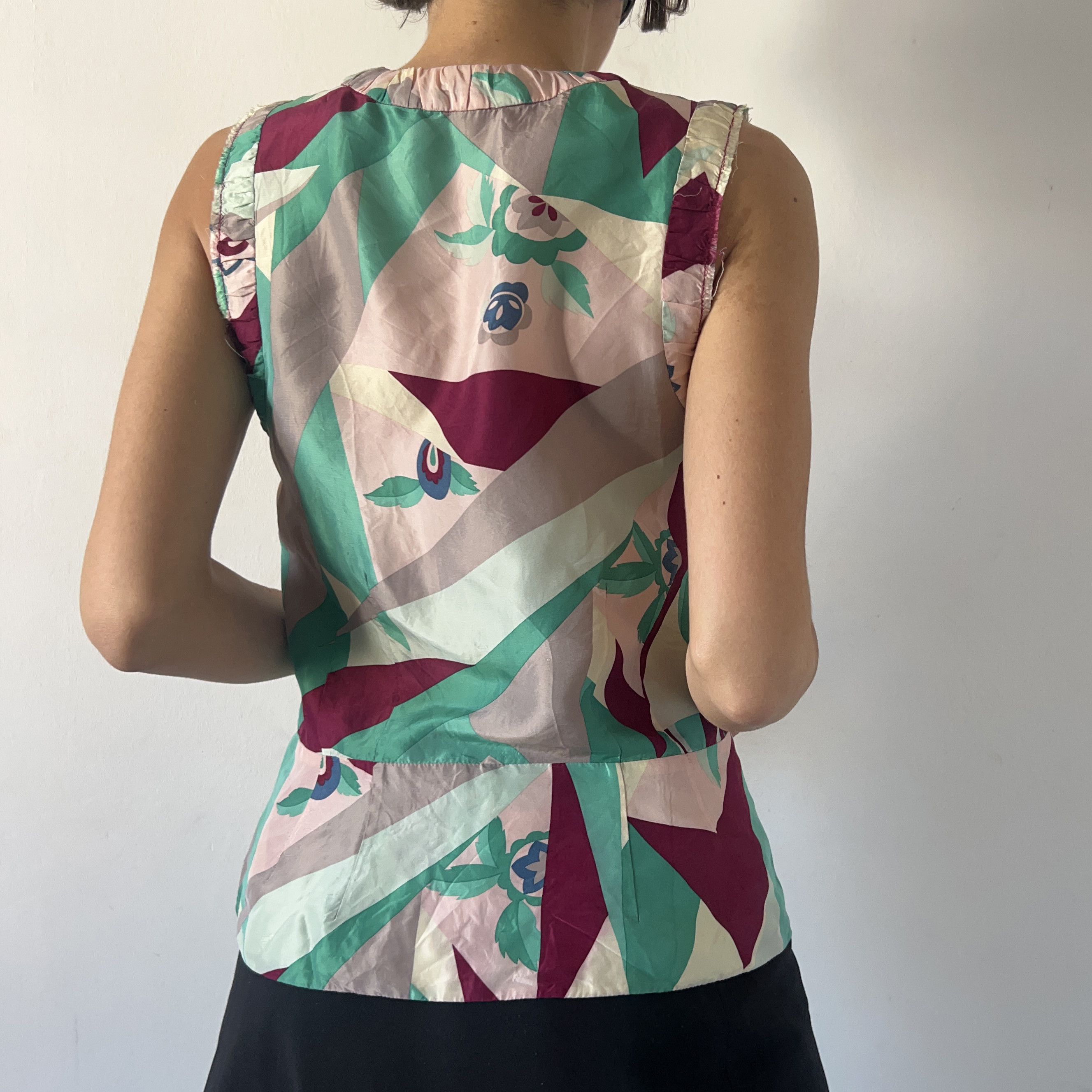 Marc Jacobs Vintage Marc Jacobs y2k geometrical print blouse Size M / US 6-8 / IT 42-44 - 2 Thumbnail