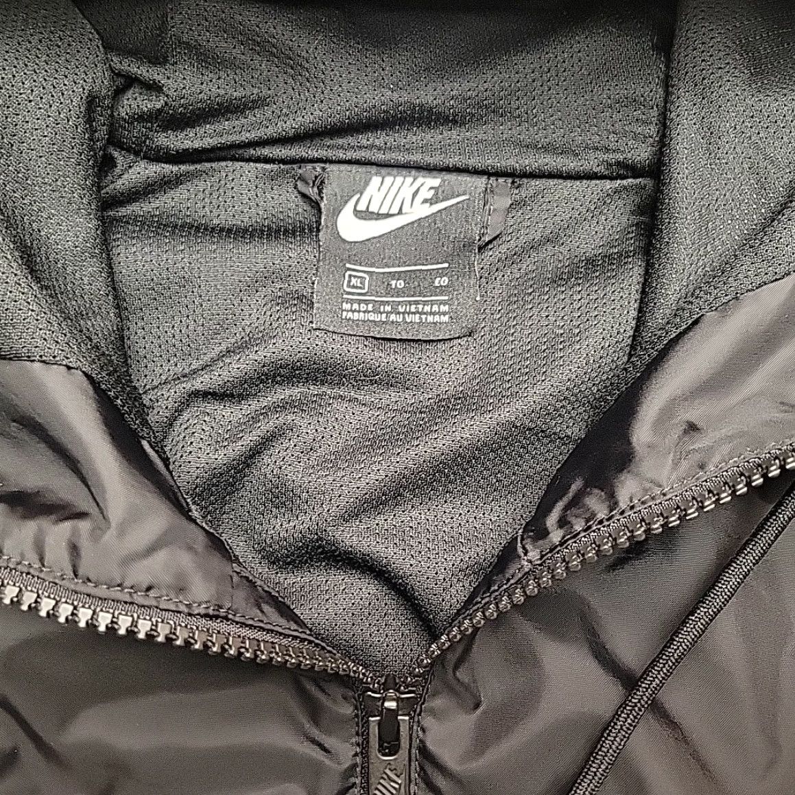 Nike Nike Windrunner Jacket Mens XL Black Hooded Running Wind Breaker Hoodie Size US XL / EU 56 / 4 - 4 Thumbnail