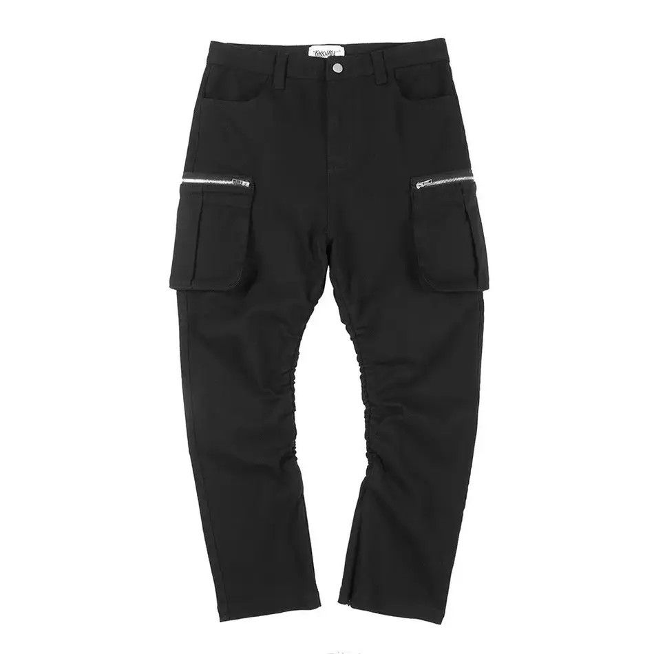 Japanese Brand Vintage jeans with pleats baggy Harajuku style pockets Y2K Size US 30 / EU 46 - 2 Thumbnail