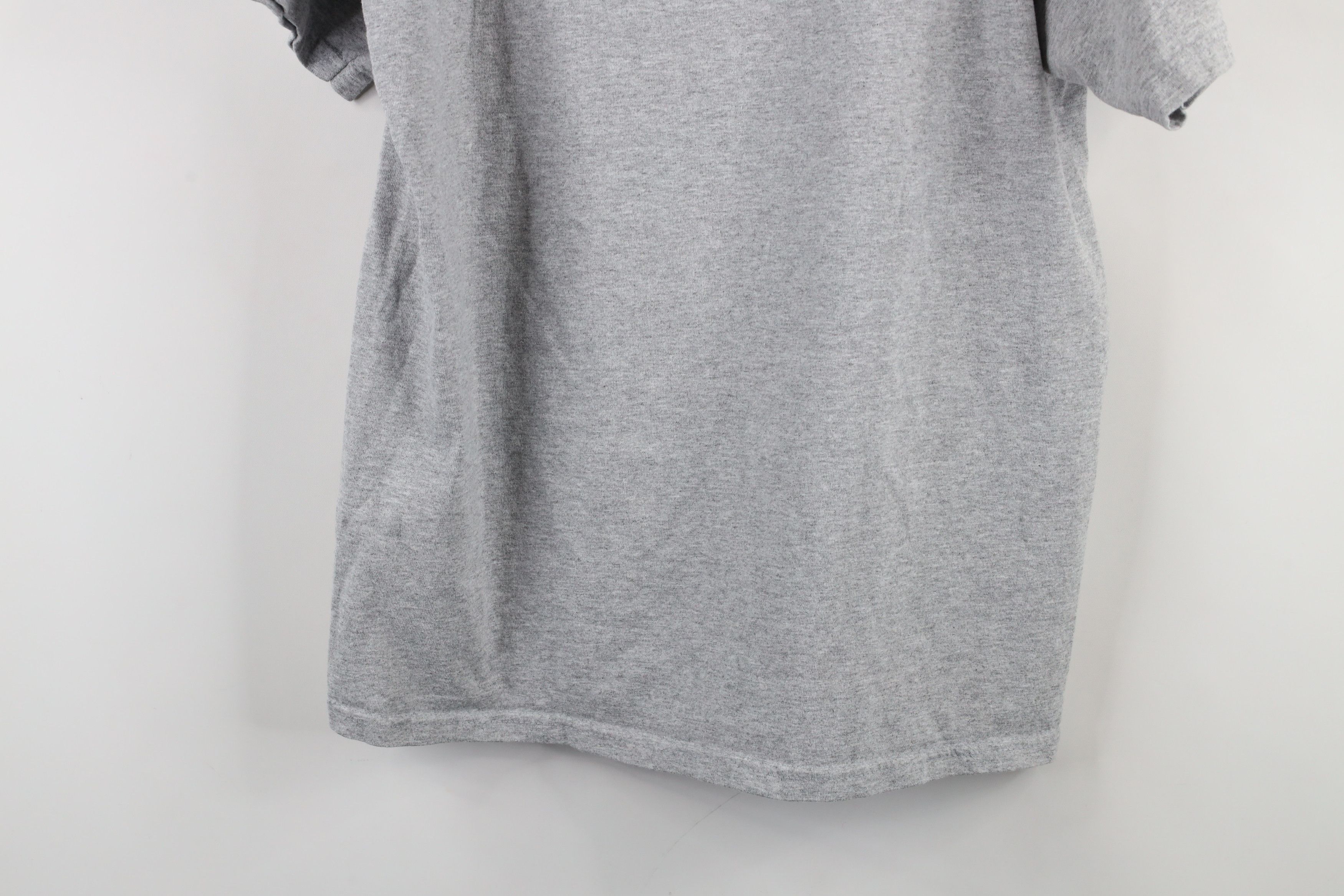 Vintage Vintage 90s A Fishermans Heart Through His Fly T-Shirt Gray Size US M / EU 48-50 / 2 - 12 Thumbnail