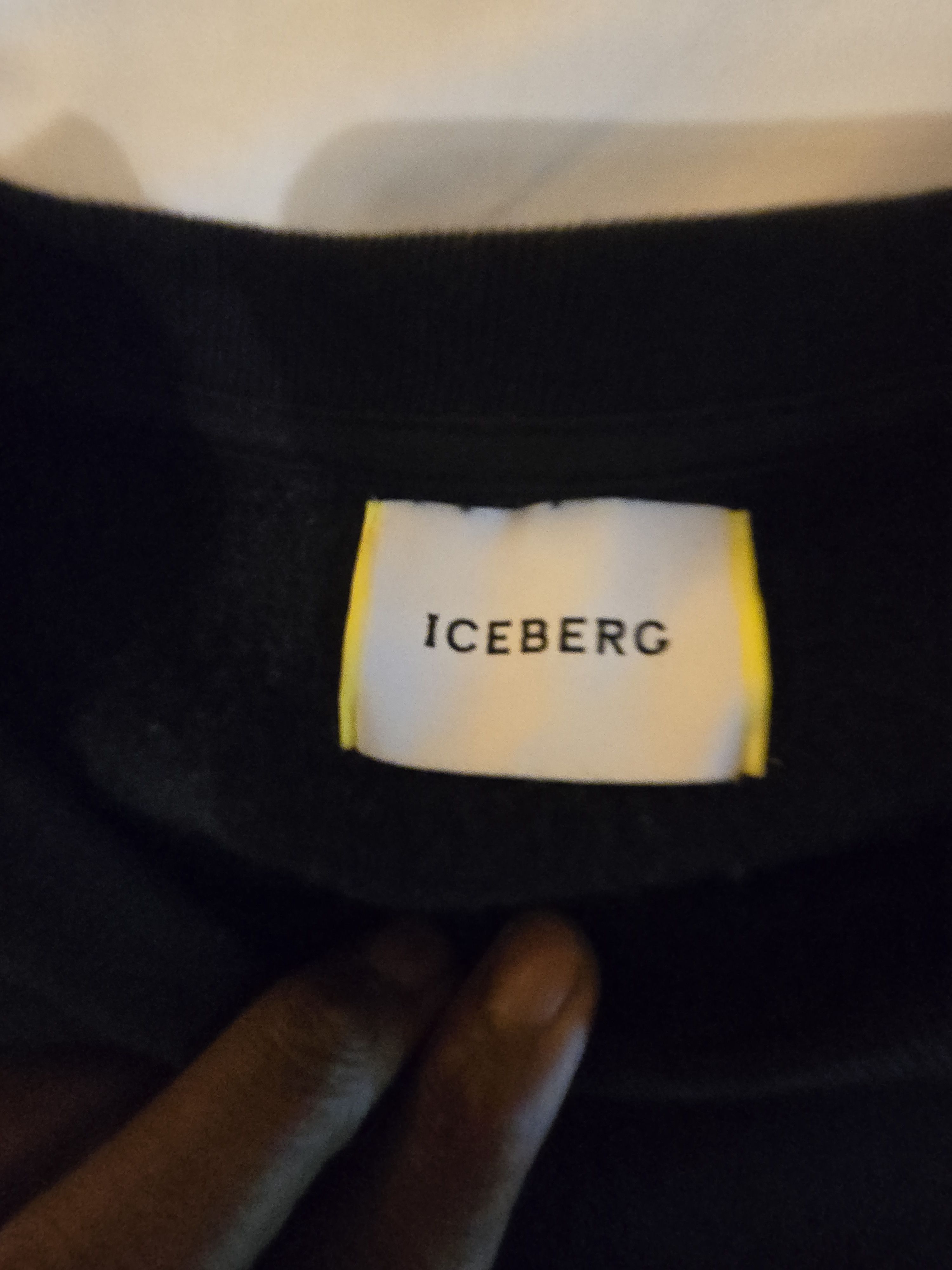 Iceberg Iceberg Navy Sweatshirt sz L Size US L / EU 52-54 / 3 - 3 Thumbnail
