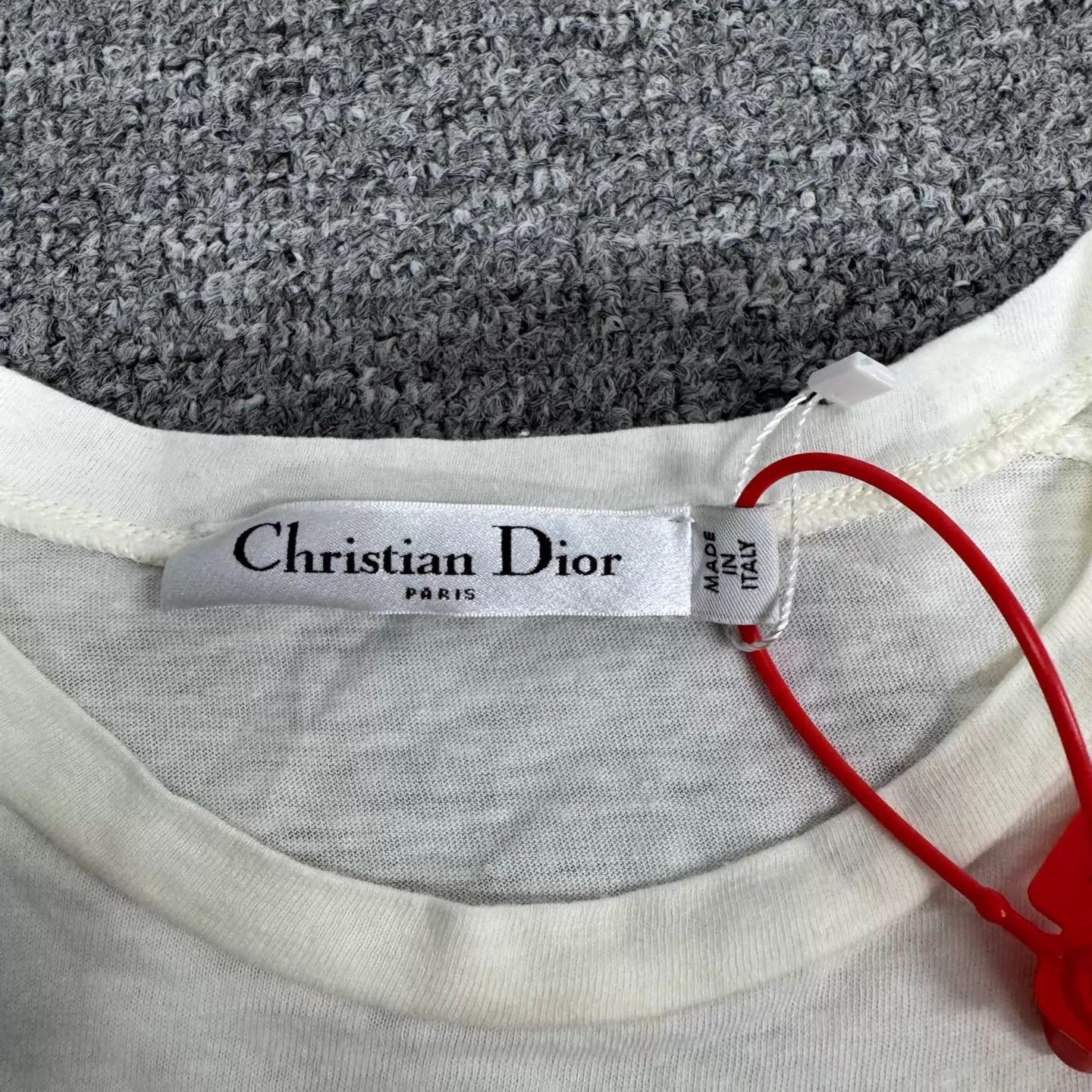 Dior Dior J'adore Ivory Heart Print Crewneck T-shirt Size M / US 6-8 / IT 42-44 - 5 Thumbnail