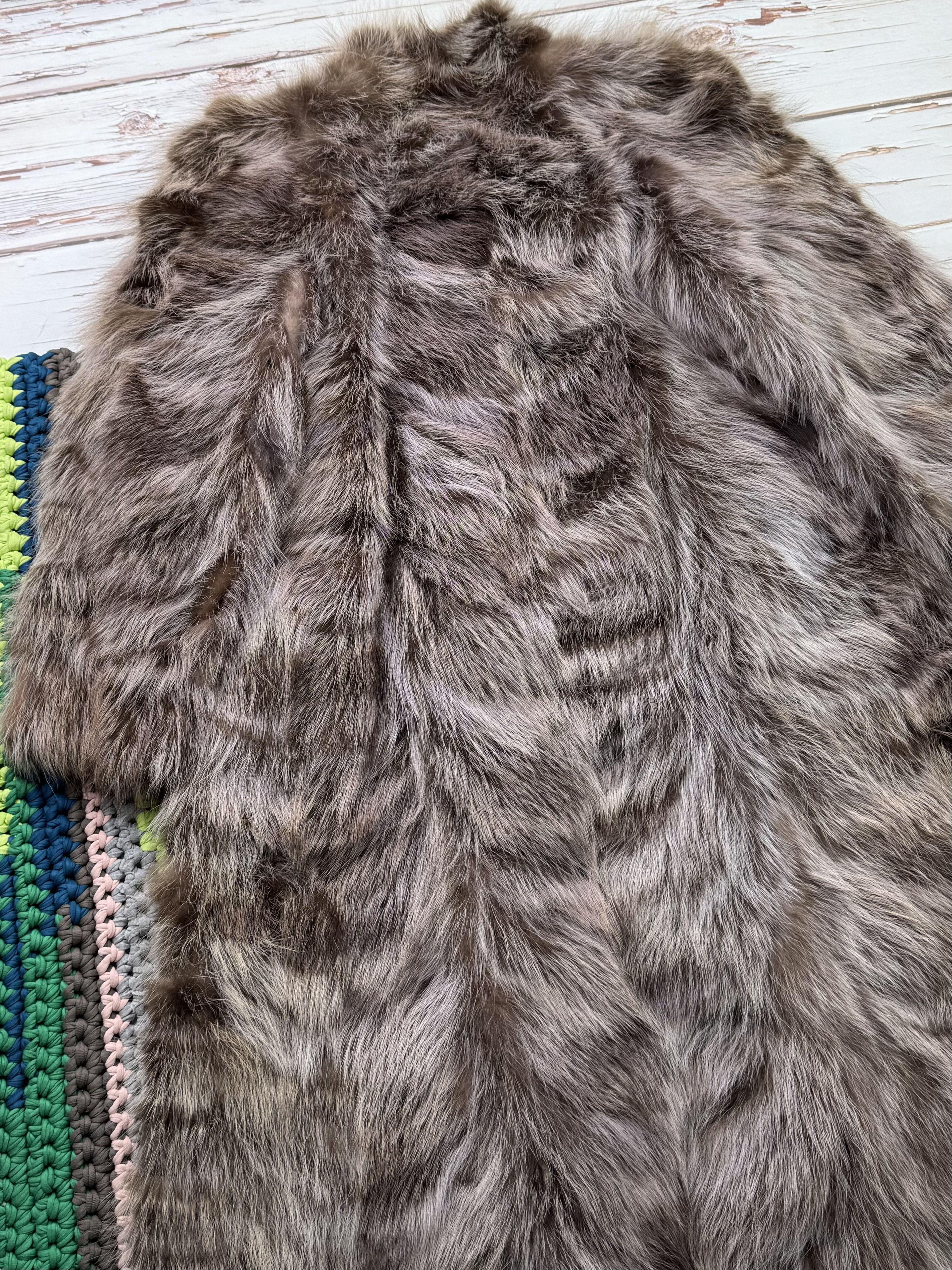 Japanese Brand Vintage Real Fur Coat (D15) Size US S / EU 44-46 / 1 - 16 Thumbnail