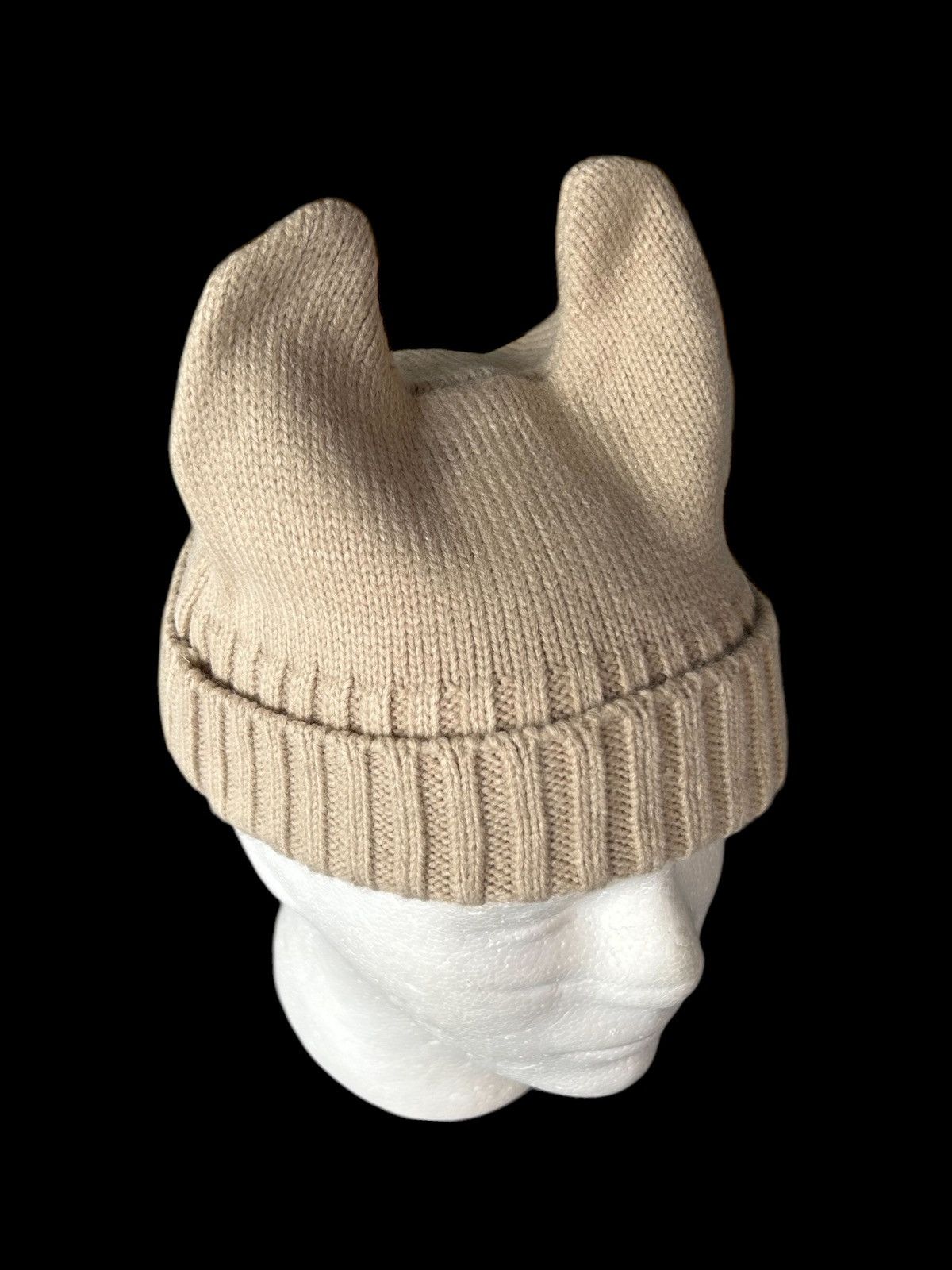 Japanese Brand × Kapital × Vintage Devil Horn Japanese Style knitt Beanie Hats Rare☠️☠️🎌 Size ONE SIZE - 1 Thumbnail