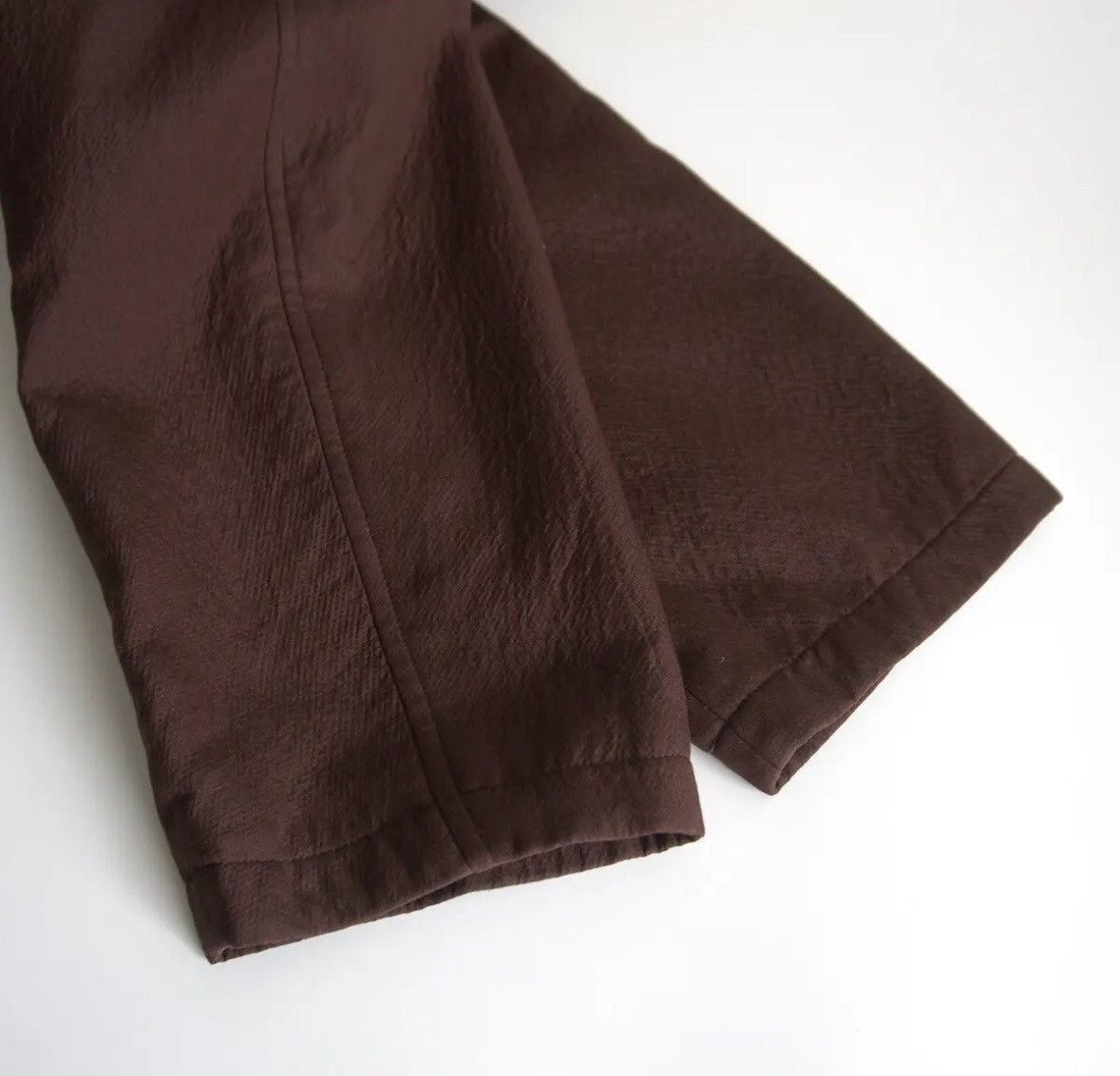 Yohji Yamamoto Yohji Yamamoto 1990s Oversized Silk-Wool Blend Coat Size US L / EU 52-54 / 3 - 4 Thumbnail